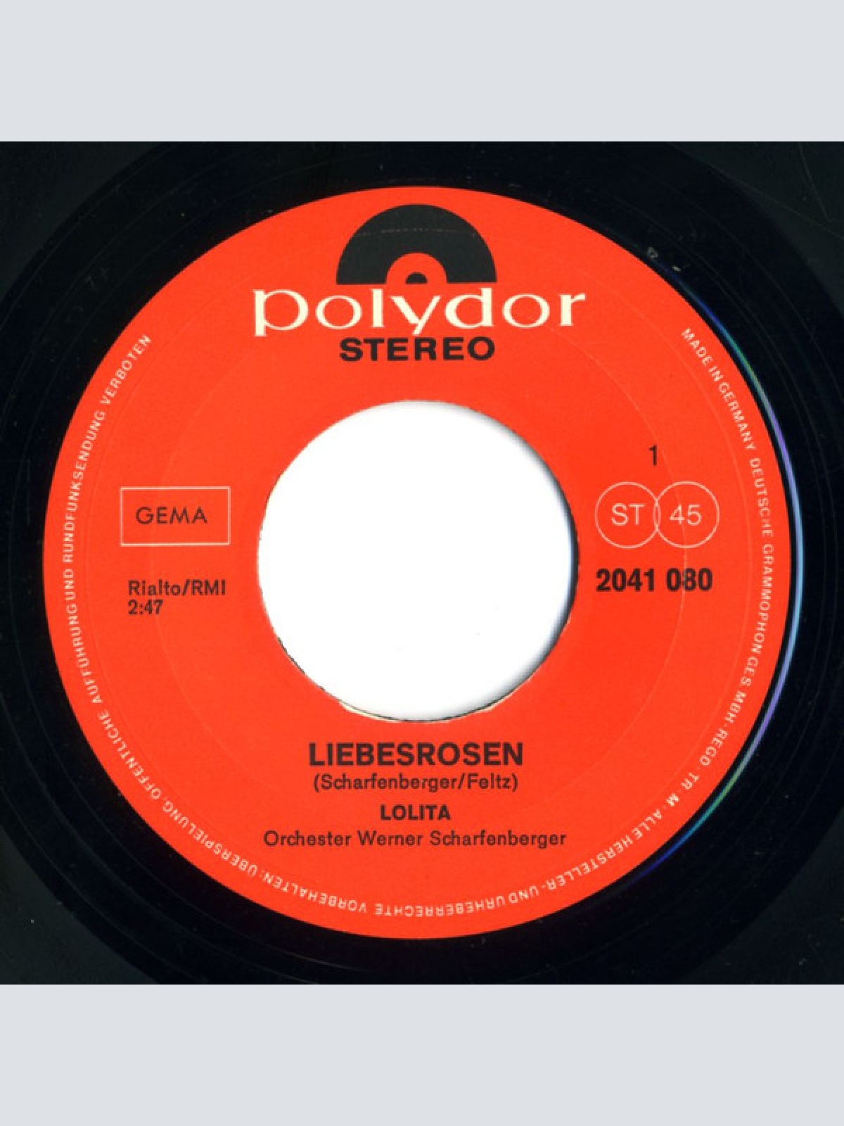 Vinyl / Lolita (3) - Liebesrosen