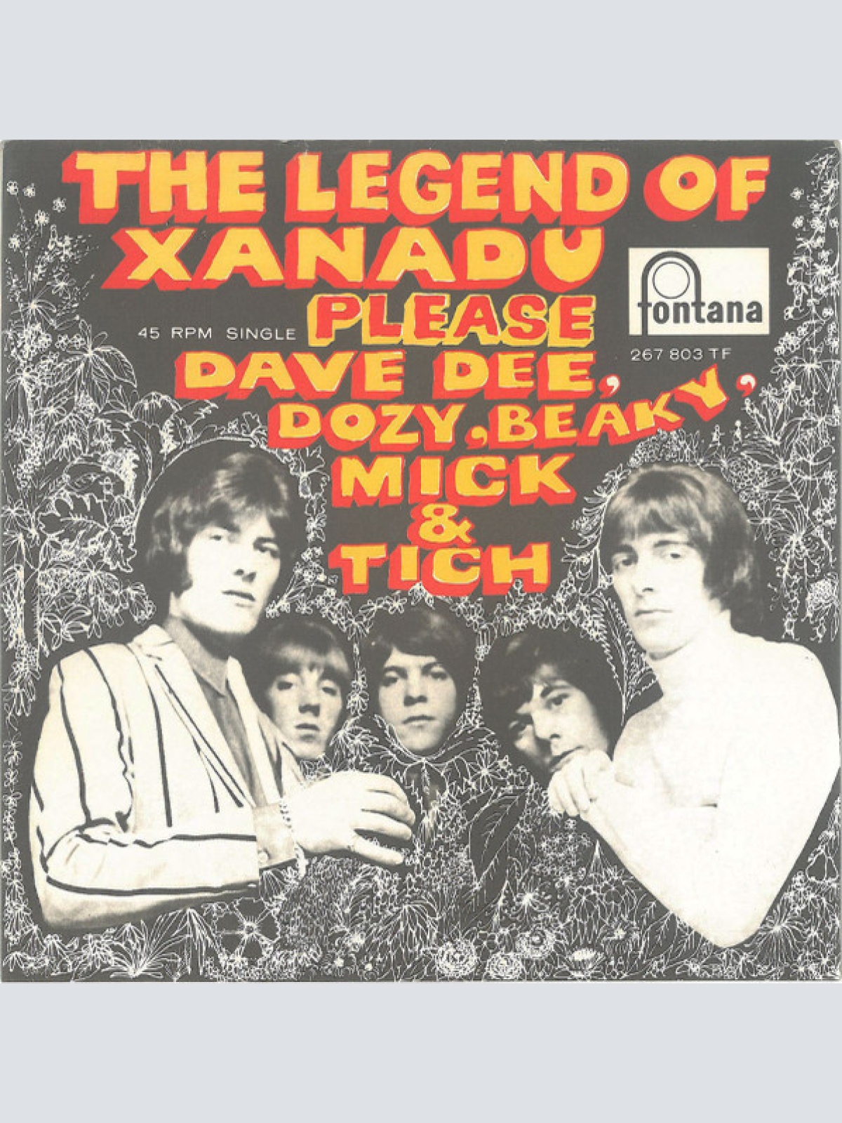 Vinyl / Dave Dee, Dozy, Beaky, Mick & Tich - The Legend Of Xanadu