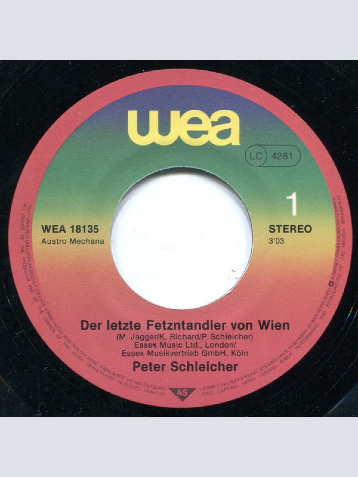 Vinyl / Peter Schleicher - Der Letzte Fetzntandler / Der Teufel In Euch