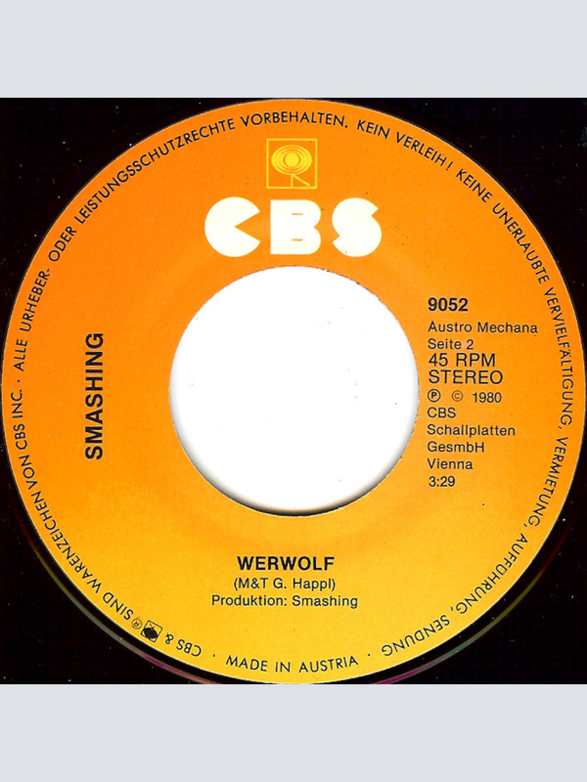 Vinyl / Smashing - Zarrapon