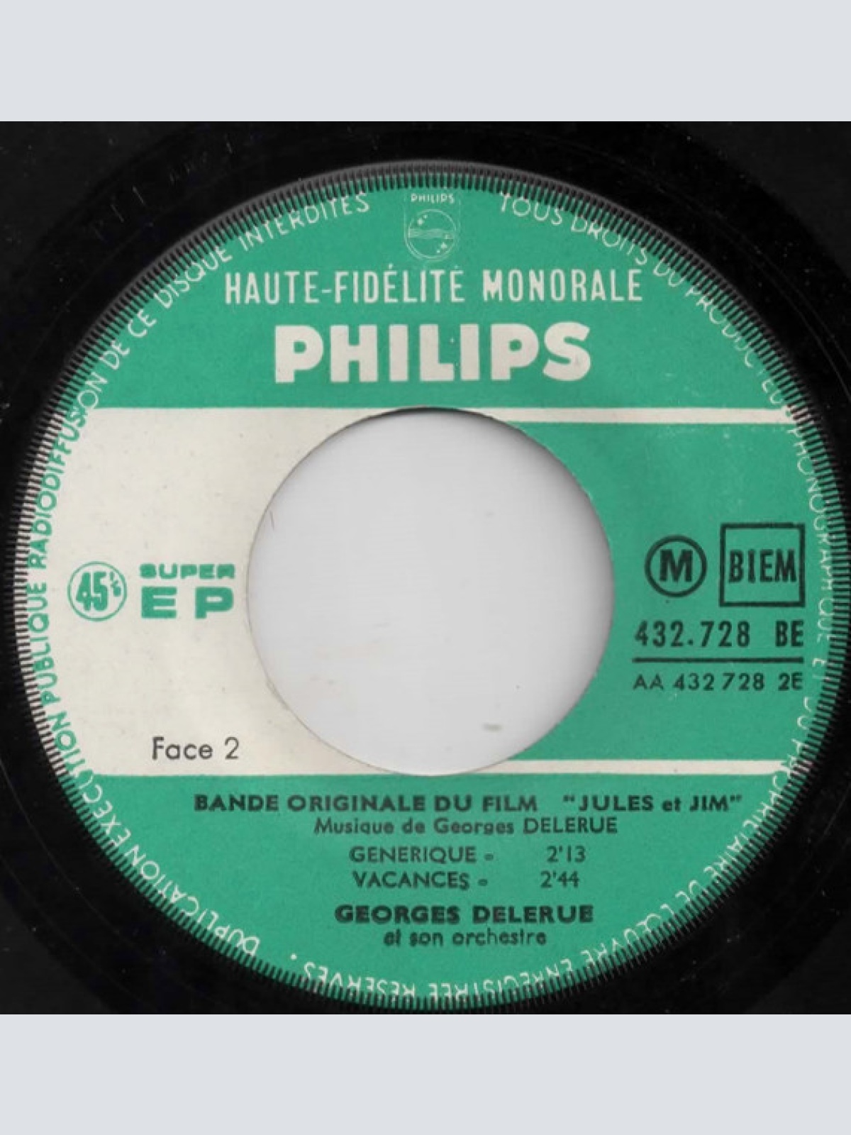 Vinyl / Jeanne Moreau - Bande Originale Du Film "Jules Et Jim"