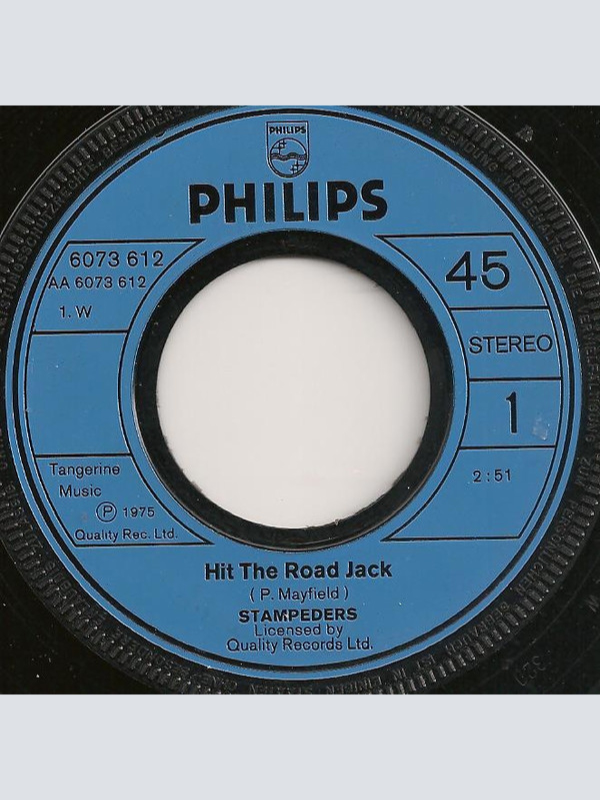 Vinyl / Stampeders* - Hit The Road Jack