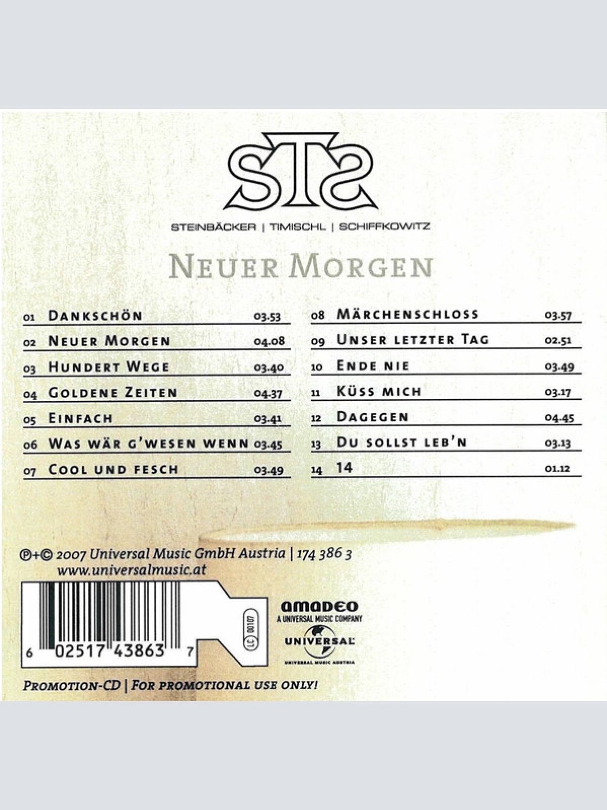 CD / STS (3) - Neuer Morgen