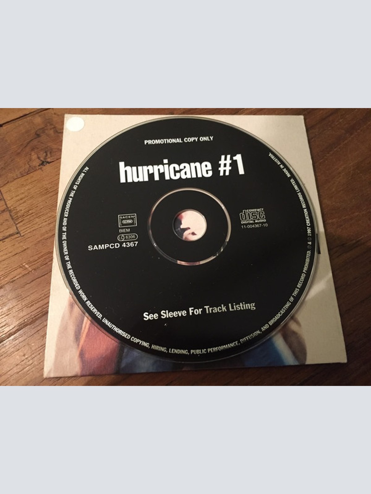 CD / Hurricane #1 - Hurricane #1