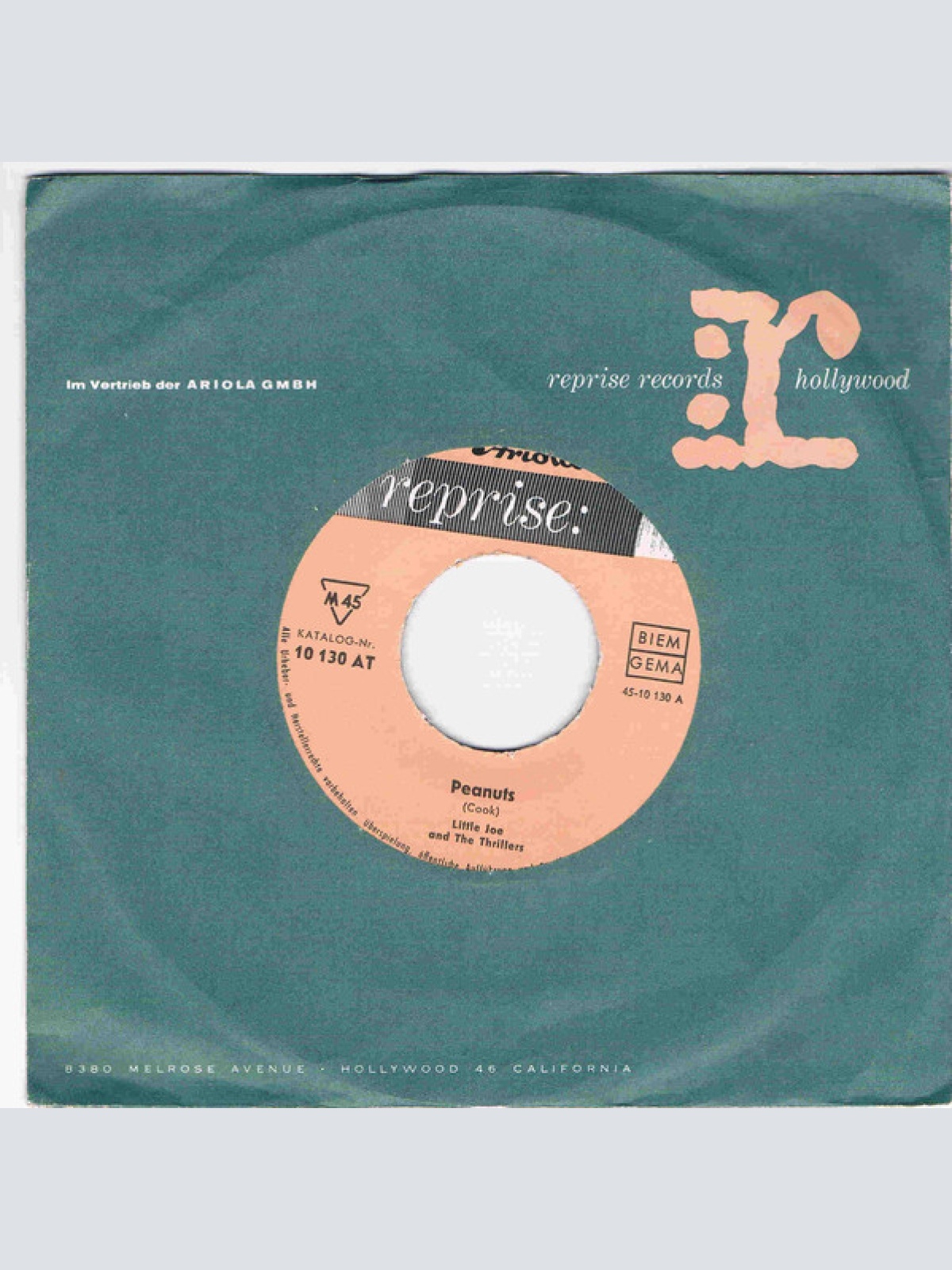 Vinyl / Little Joe And The Thrillers* - Peanuts