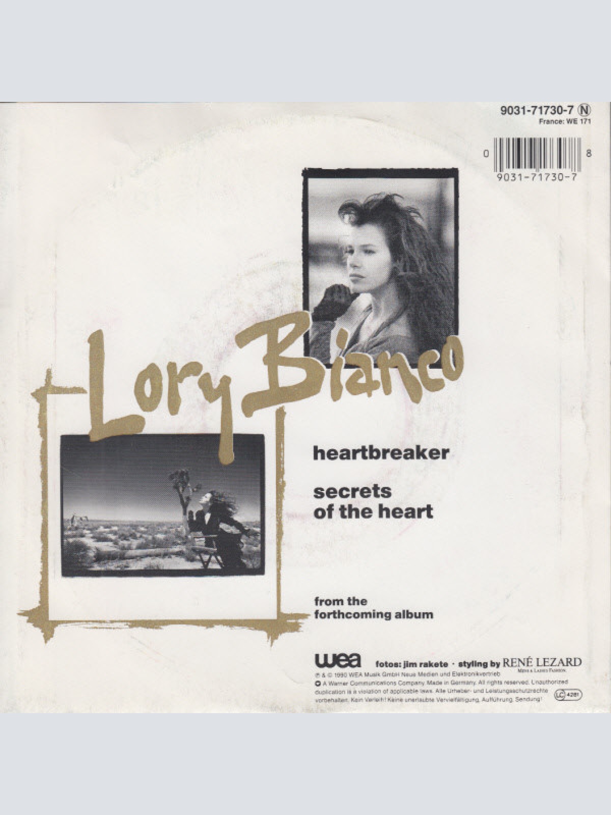 Vinyl / Lory Bianco - Heartbreaker