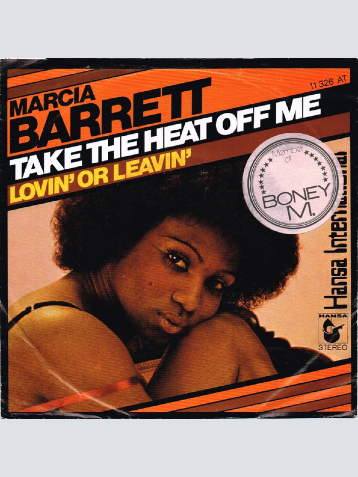 Vinyl / Marcia Barrett - Take The Heat Off Me