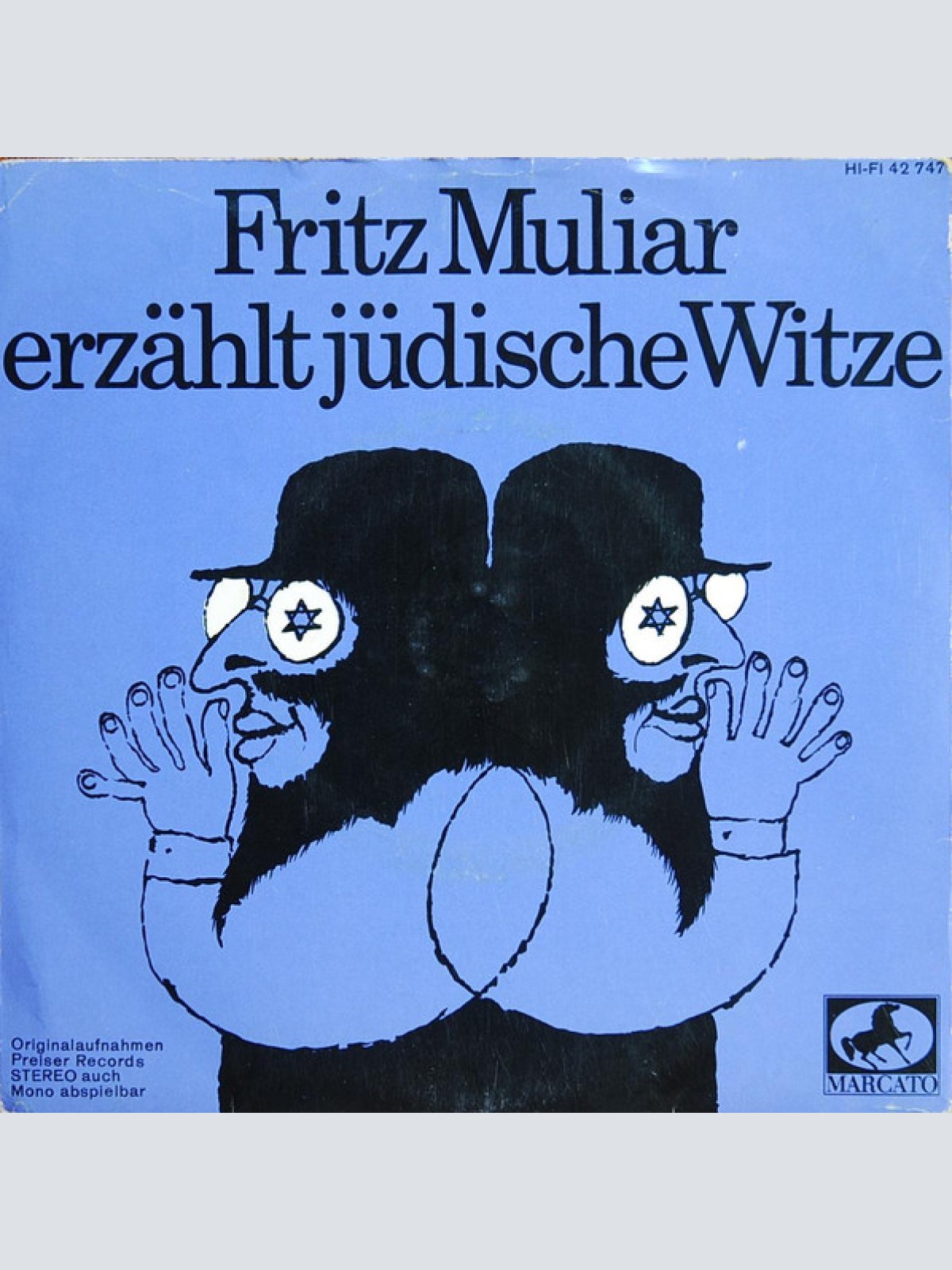 Vinyl / Fritz Muliar - Fritz Muliar Erzählt Jüdische Witze