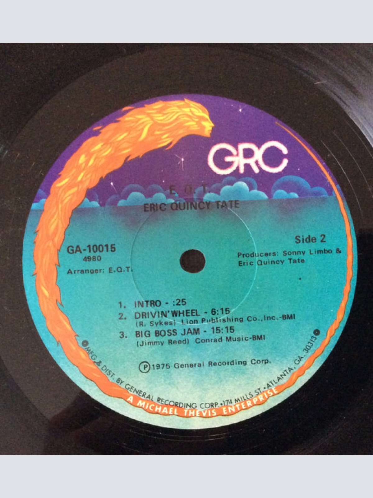 Vinyl / Eric Quincy Tate - E.Q.T.