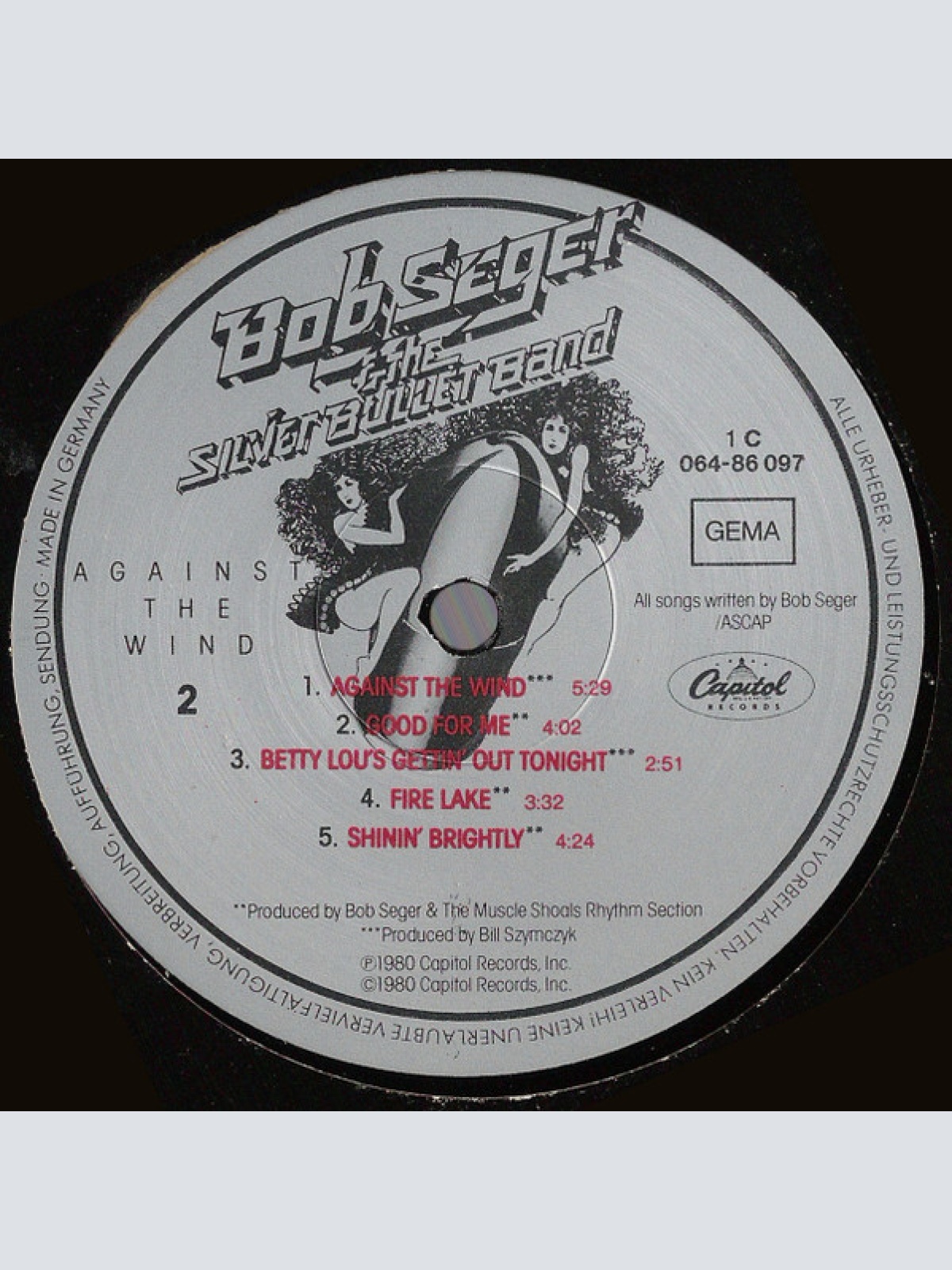 Vinyl / Bob Seger & The Silver Bullet Band* - Against The Wind