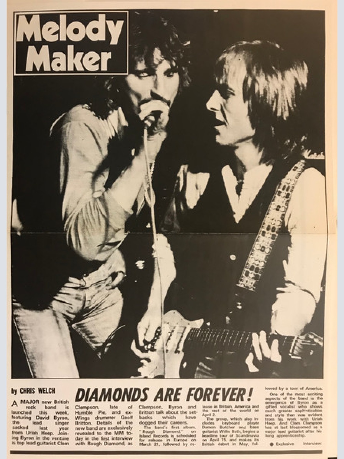 Vinyl / Rough Diamond (2) - Rough Diamond