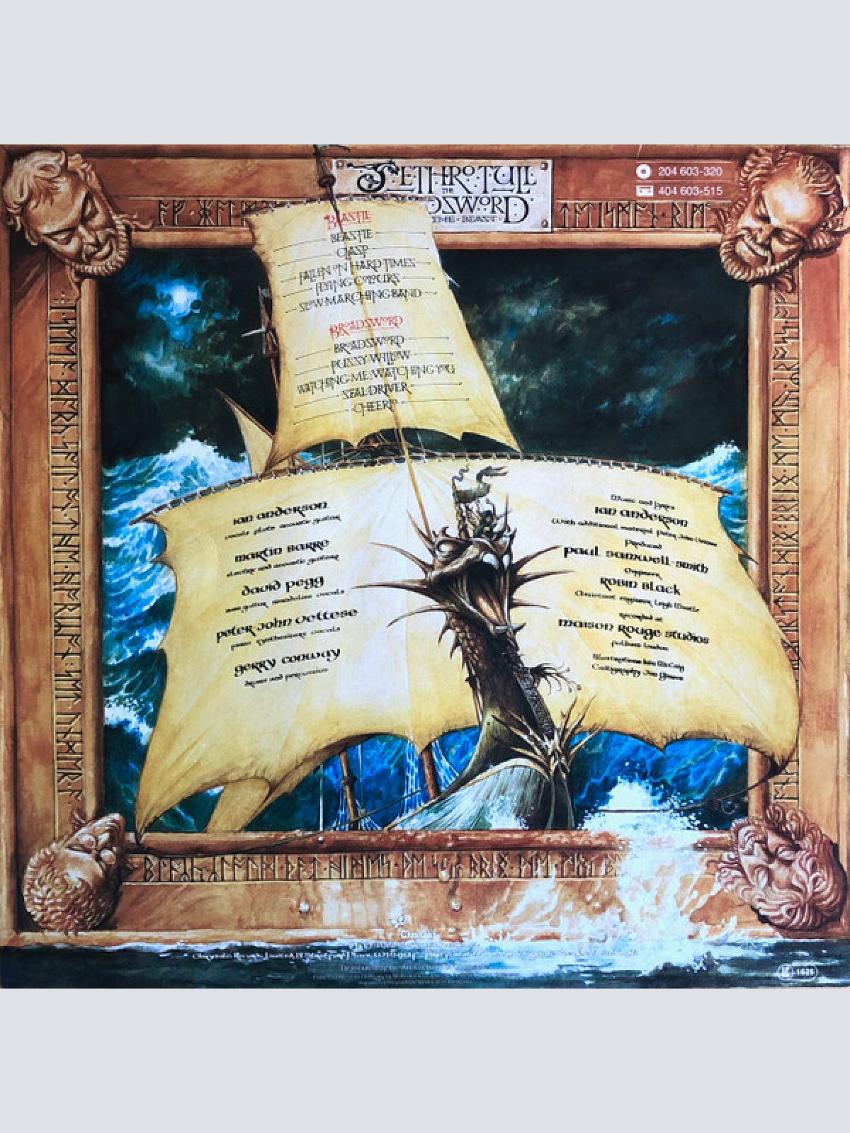 Vinyl / Jethro Tull - The Broadsword And The Beast