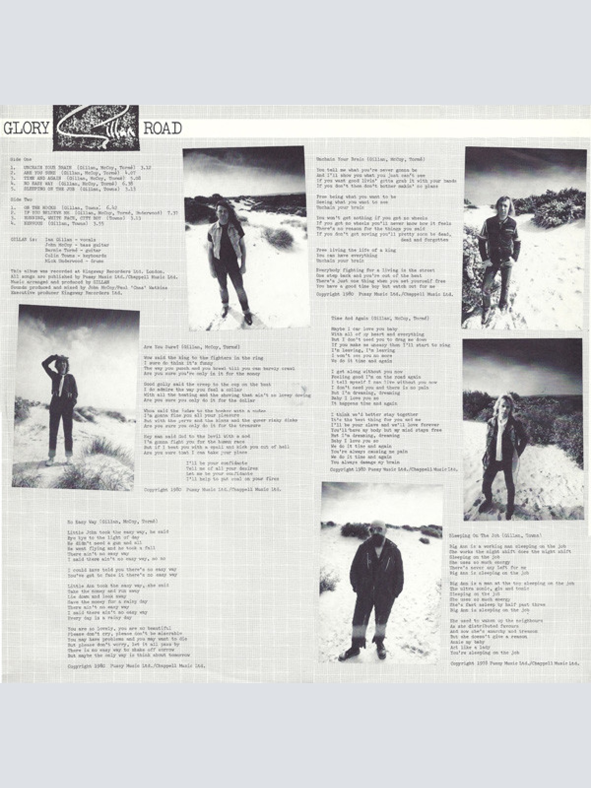 Vinyl / Gillan - Glory Road