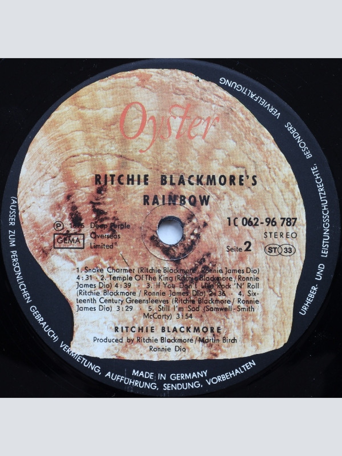 Vinyl / Rainbow - Ritchie Blackmore's Rainbow