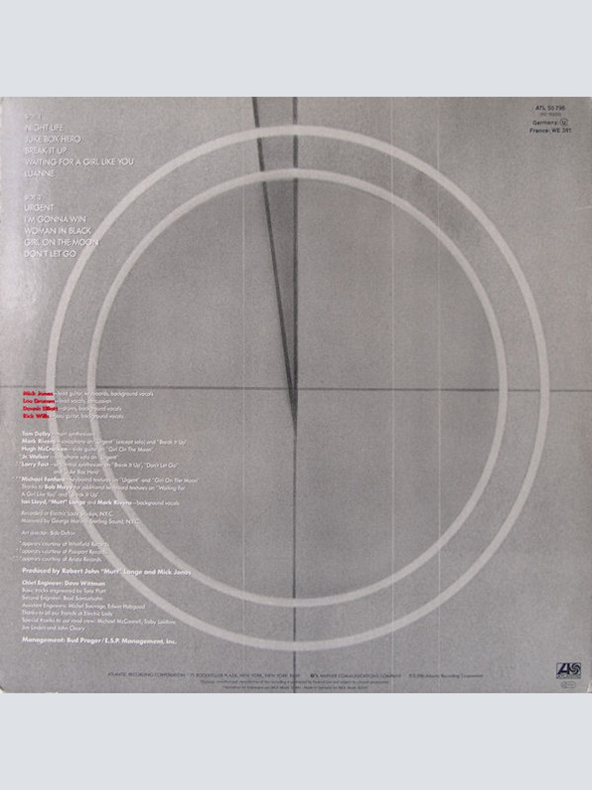 Vinyl / Foreigner - 4