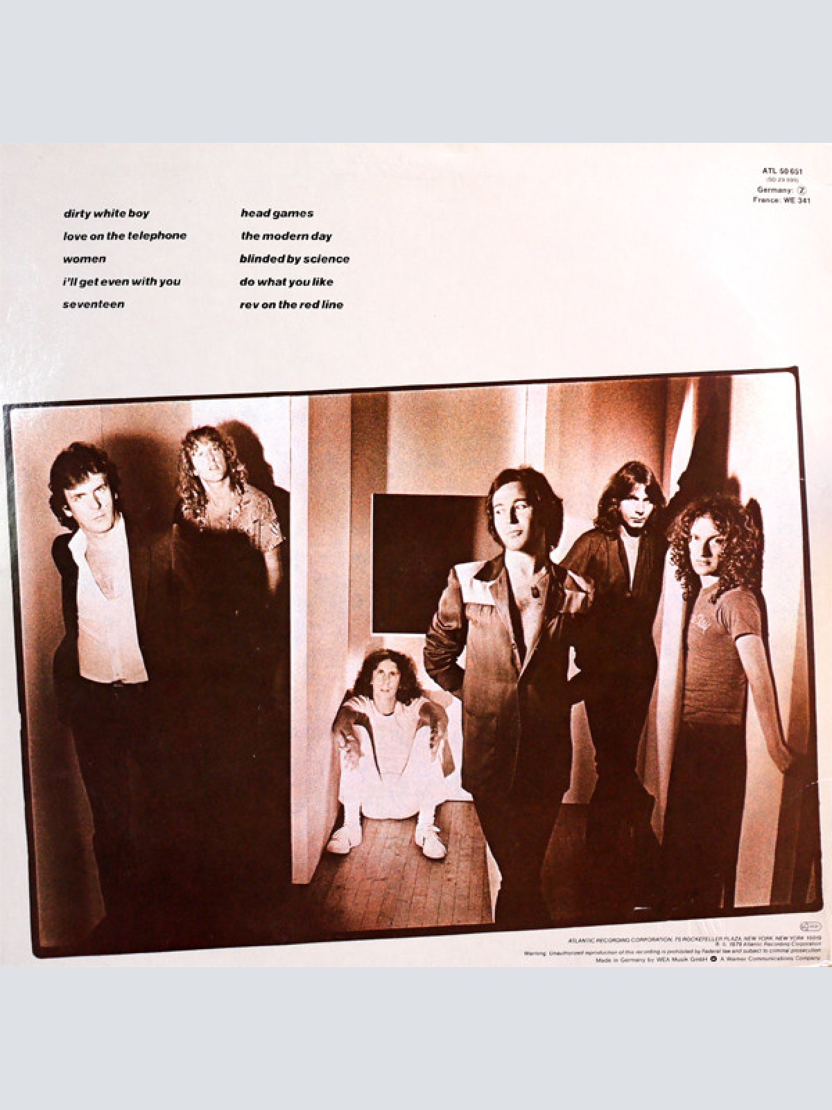 Vinyl / Foreigner - Head Games