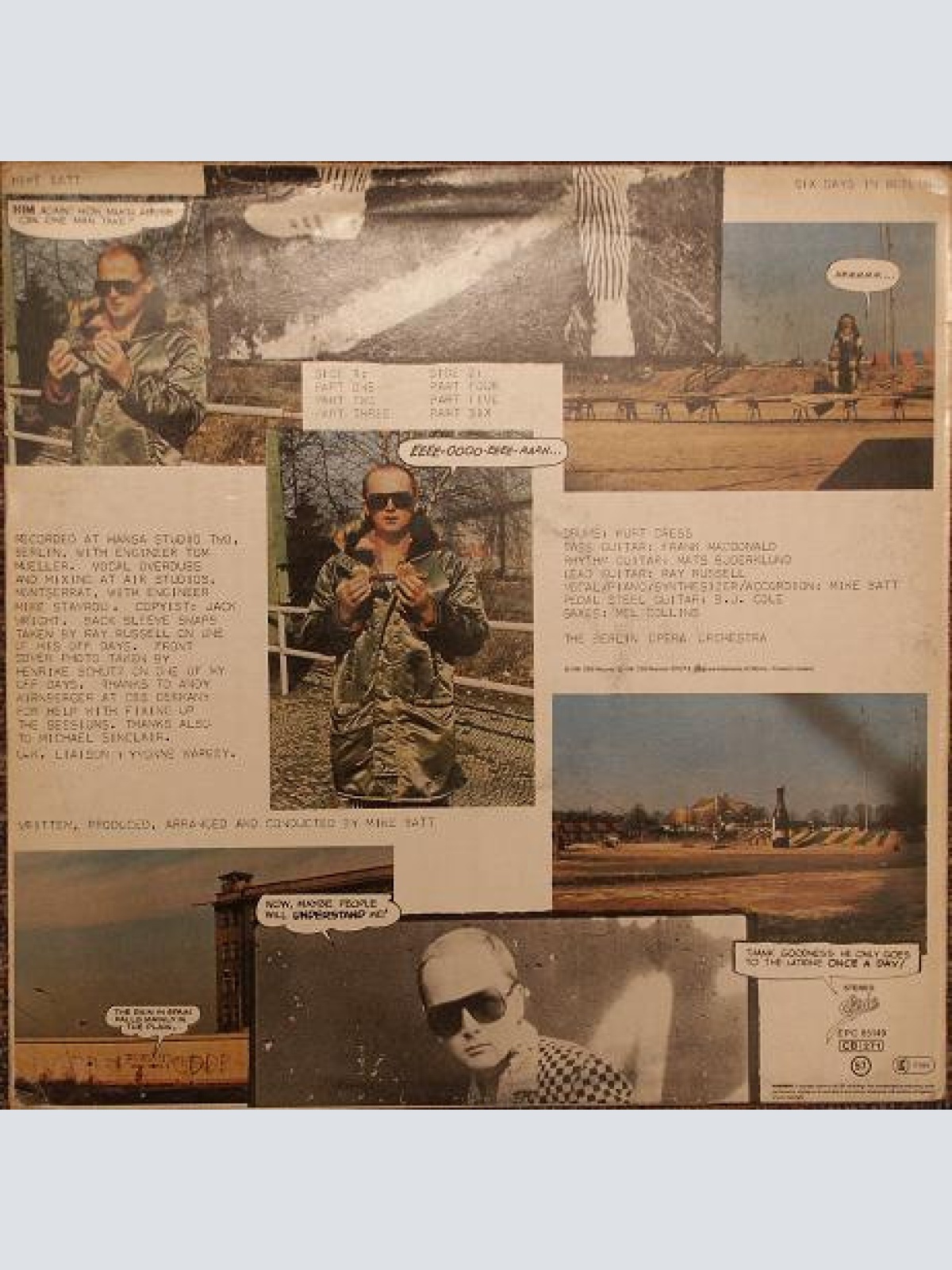 Vinyl / Mike Batt - Six Days In Berlin