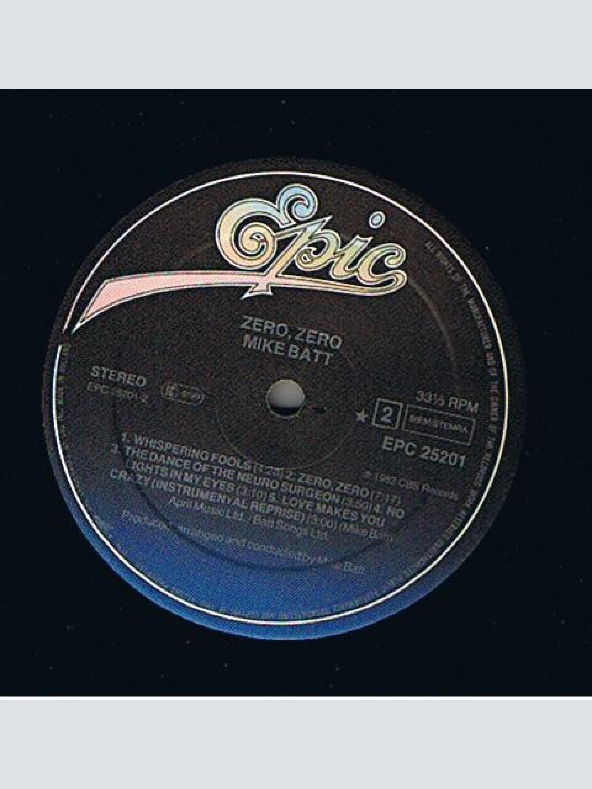 Vinyl / Mike Batt - Zero Zero