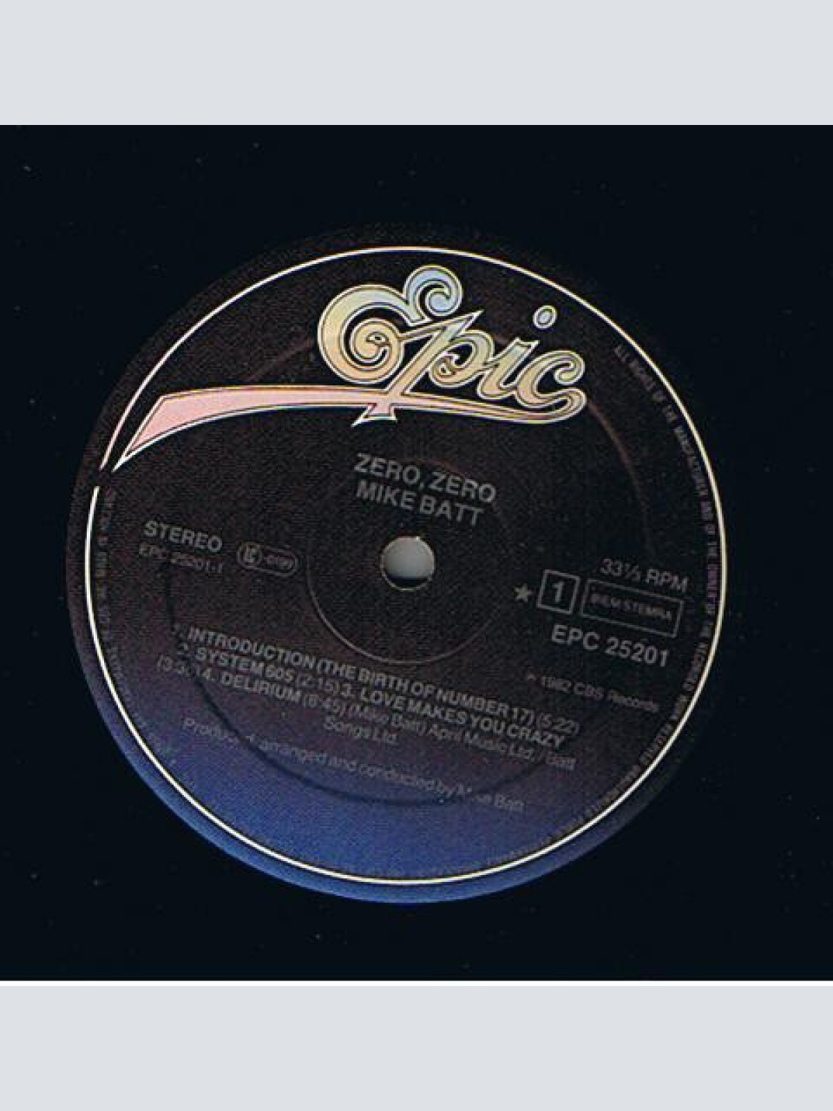 Vinyl / Mike Batt - Zero Zero