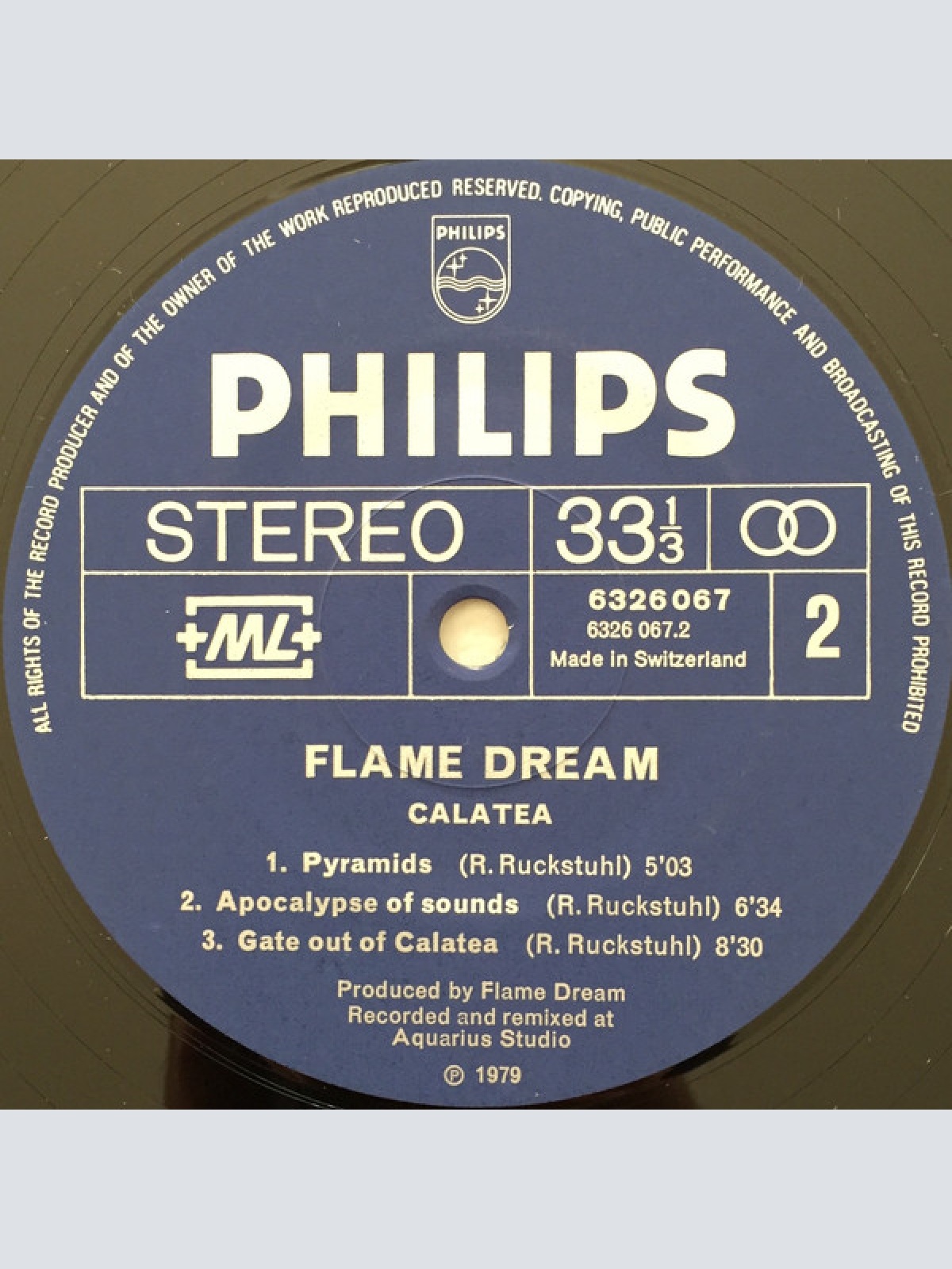 Vinyl / Flame Dream - Calatea