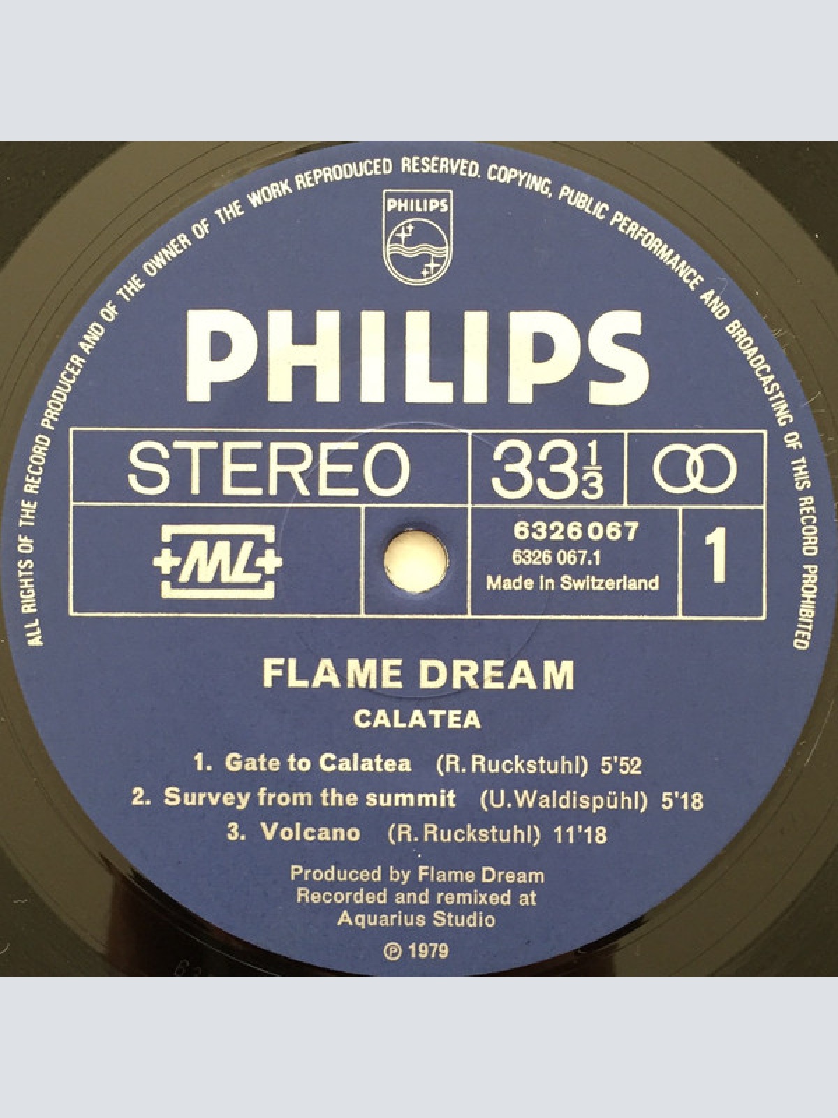 Vinyl / Flame Dream - Calatea