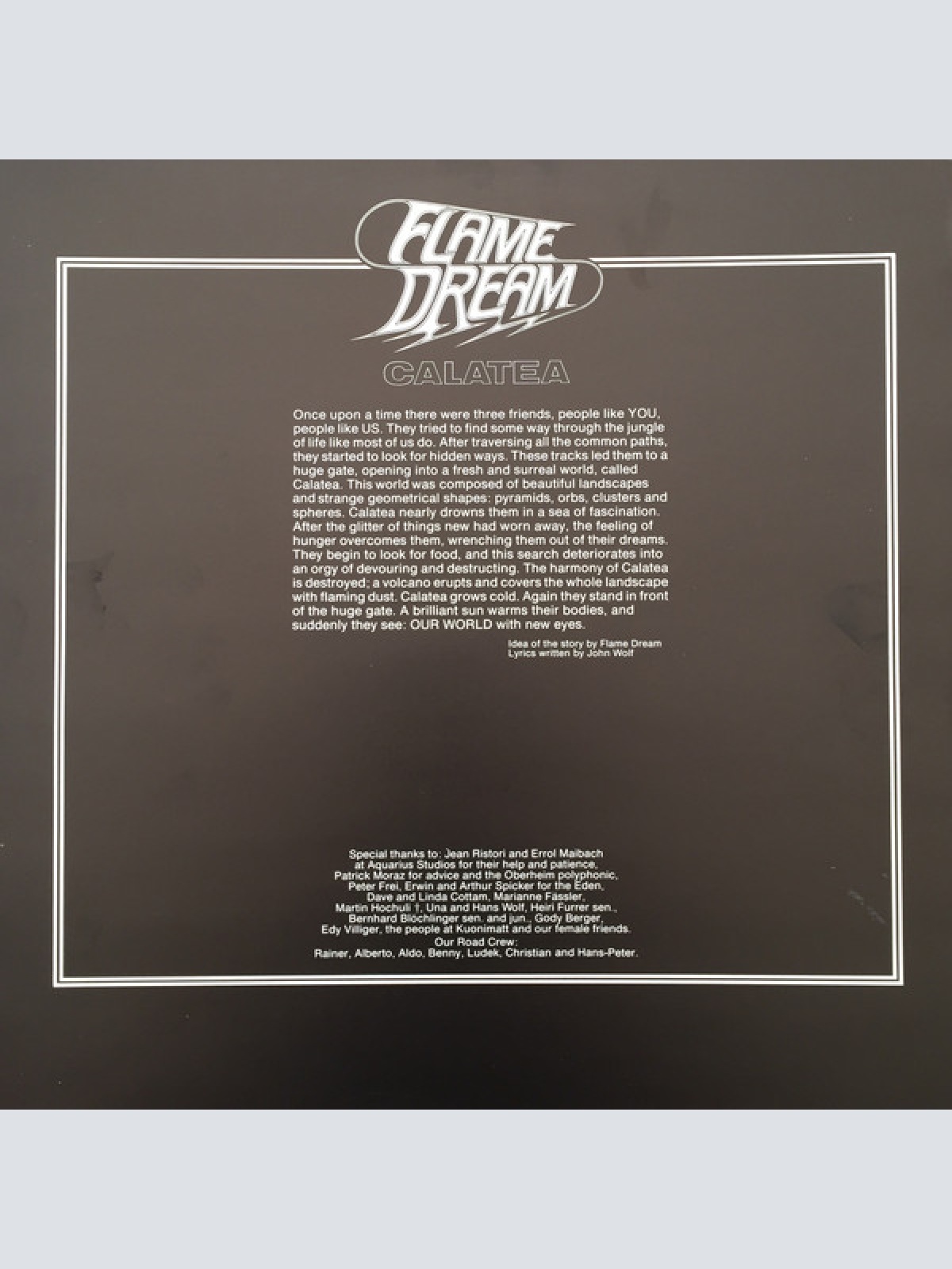 Vinyl / Flame Dream - Calatea