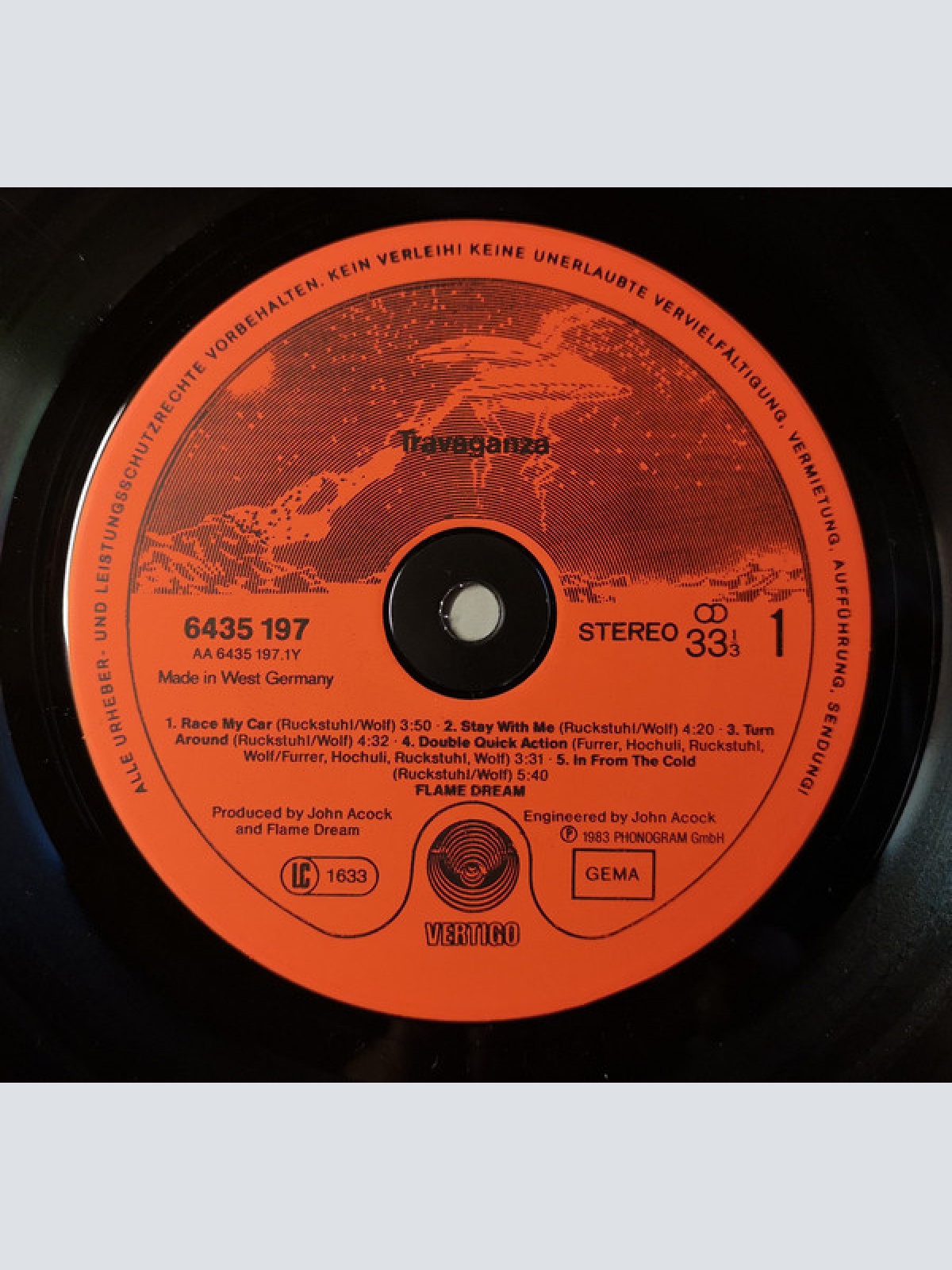 Vinyl / Flame Dream - Travaganza