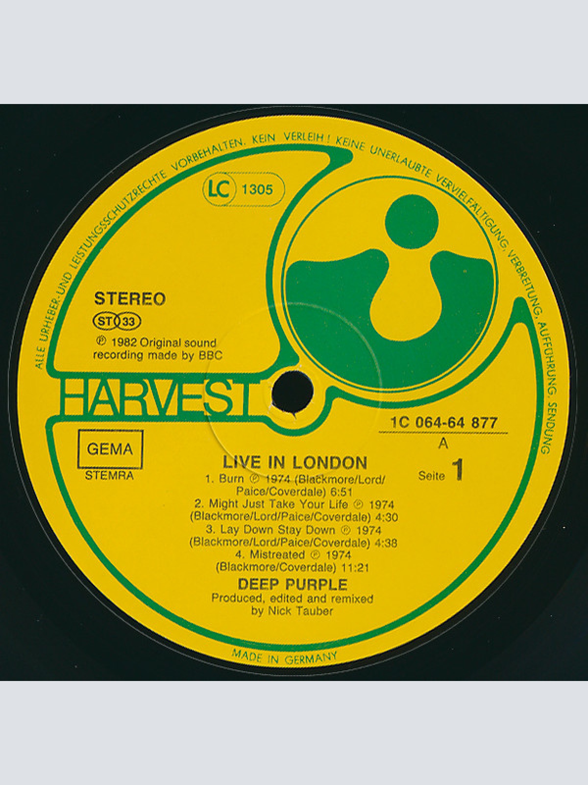 Vinyl / Deep Purple - Live In London