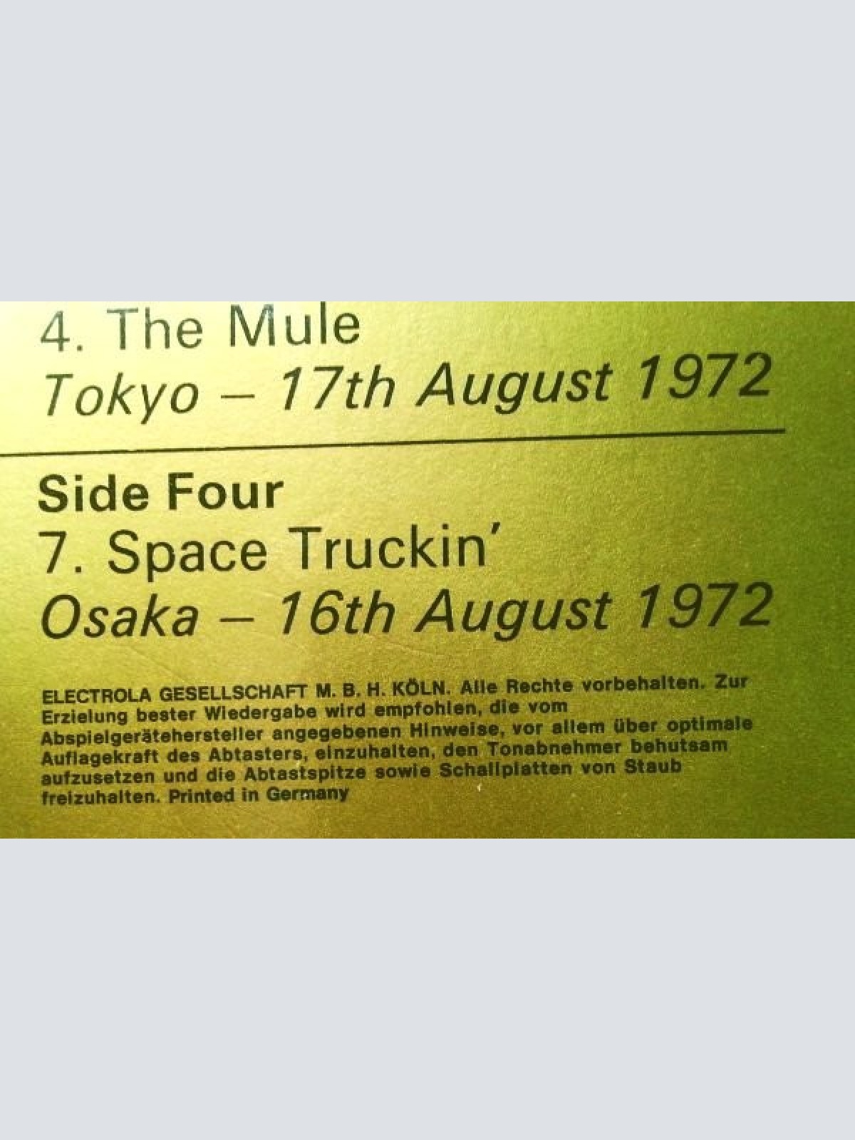 Vinyl / Deep Purple - Made In Japan