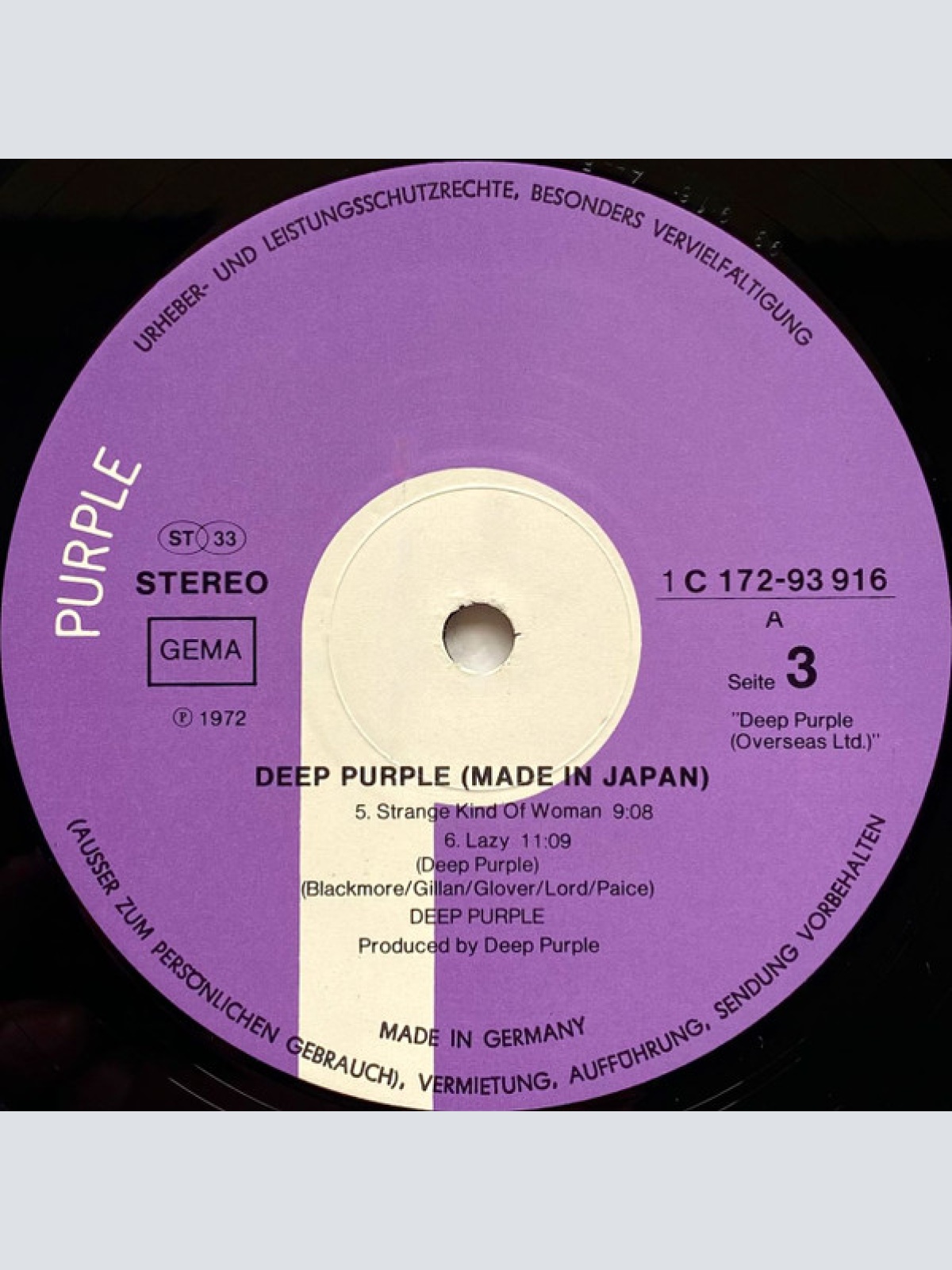 Vinyl / Deep Purple - Made In Japan
