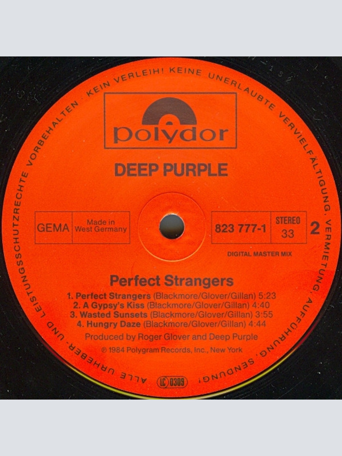 Vinyl / Deep Purple - Perfect Strangers