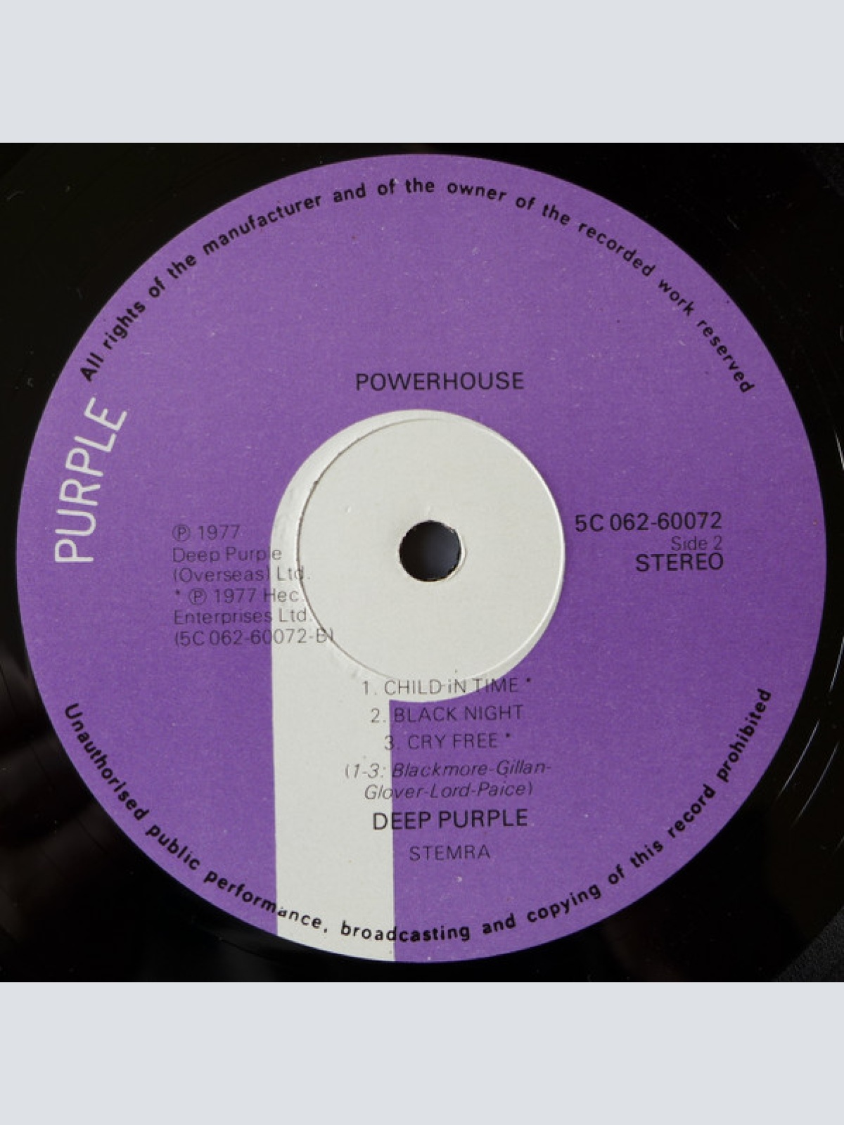 Vinyl / Deep Purple - Powerhouse