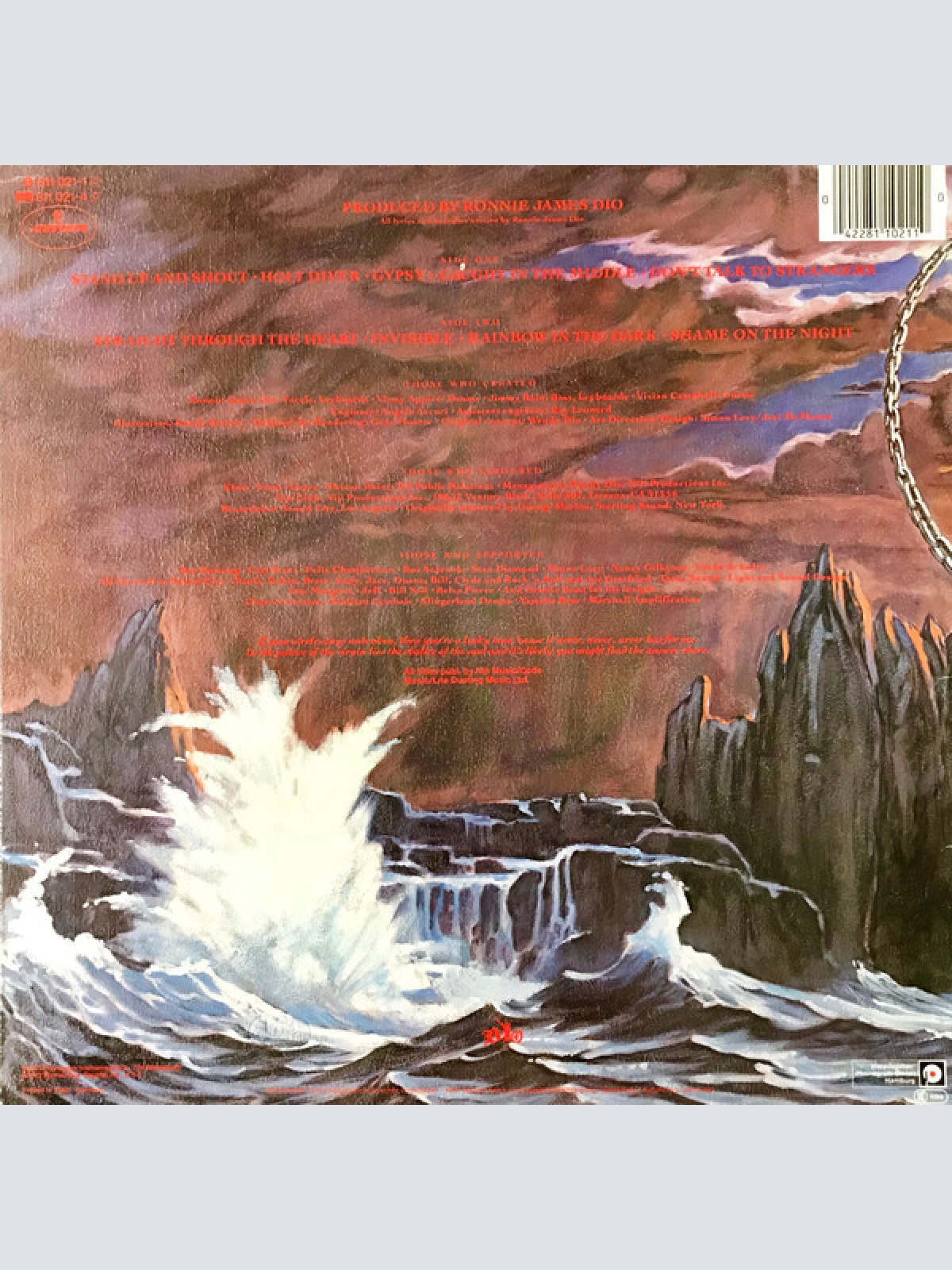 Vinyl / Dio (2) - Holy Diver