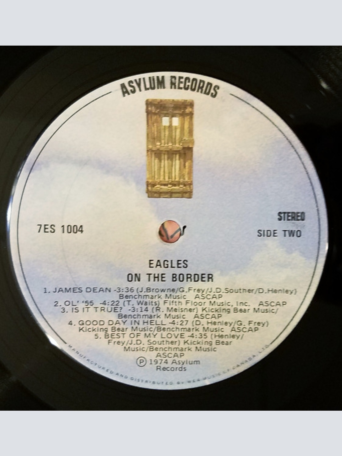 Vinyl / Eagles - On The Border