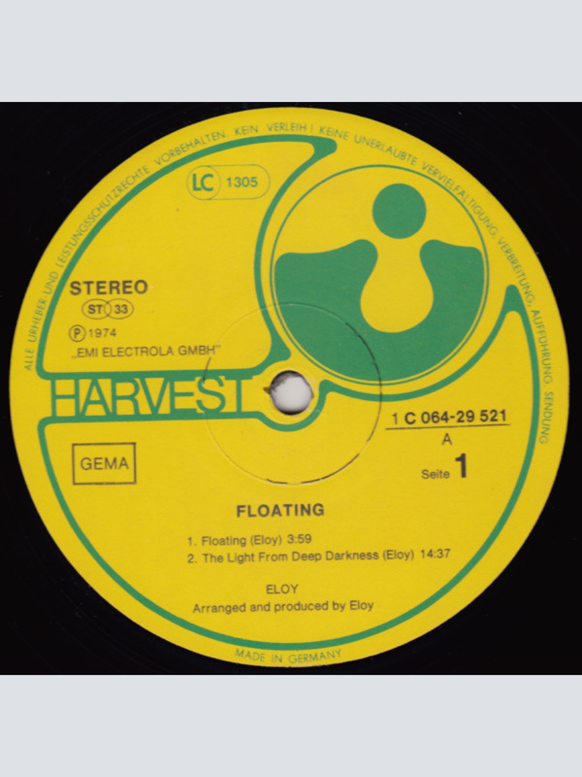 Vinyl / Eloy - Floating