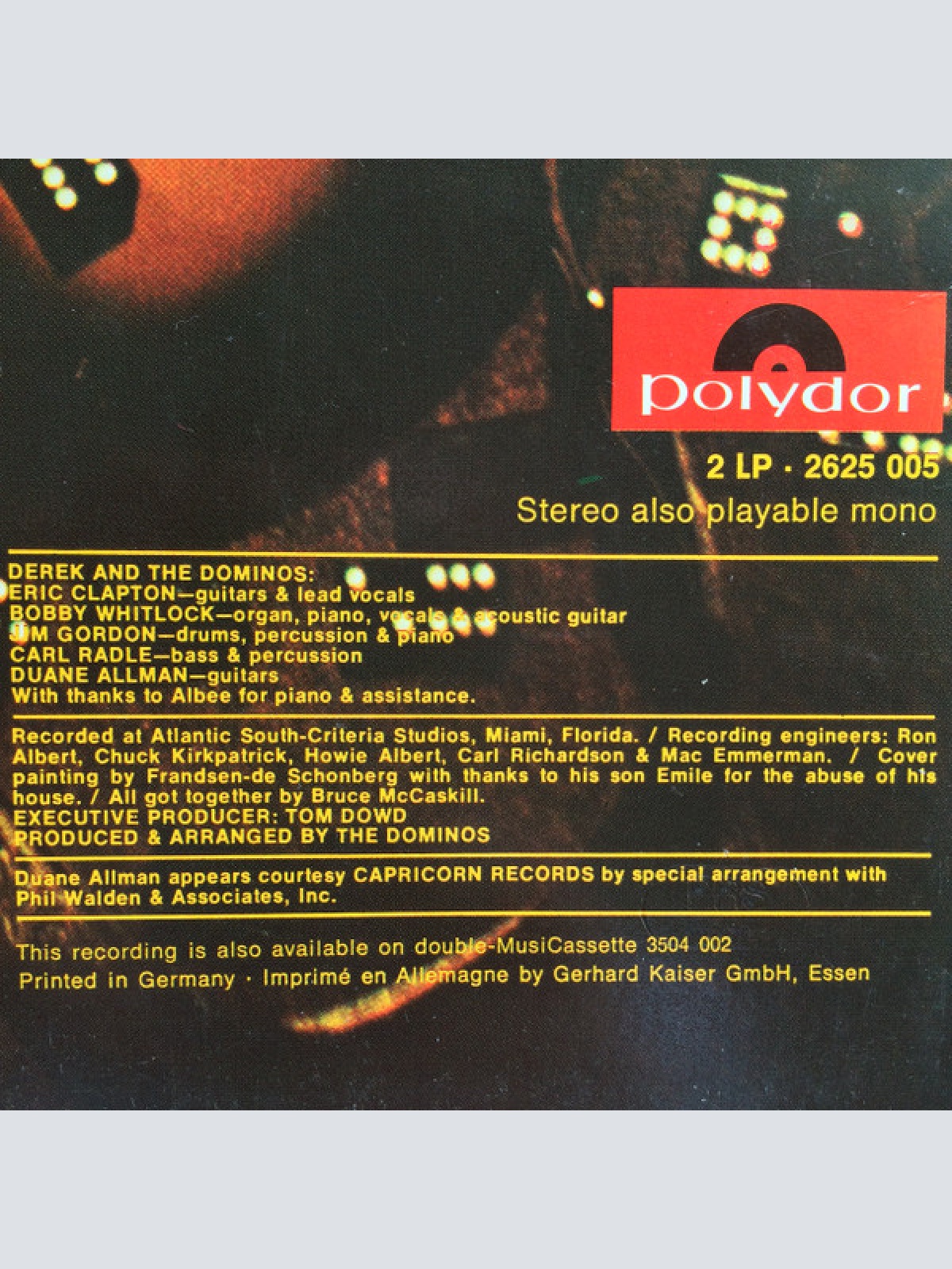 Vinyl / Derek & The Dominos - Layla