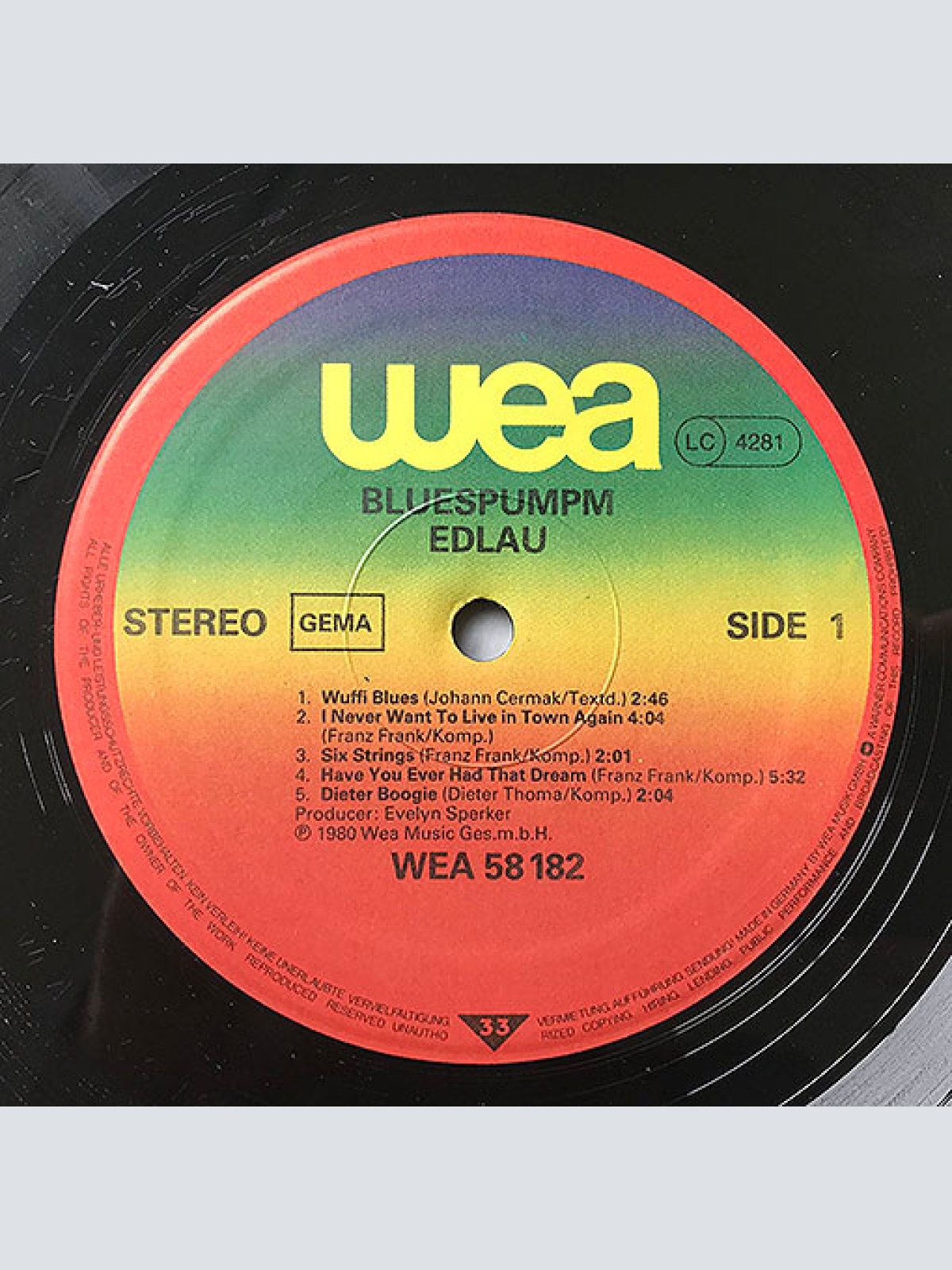 Vinyl / Bluespumpm - Edlau