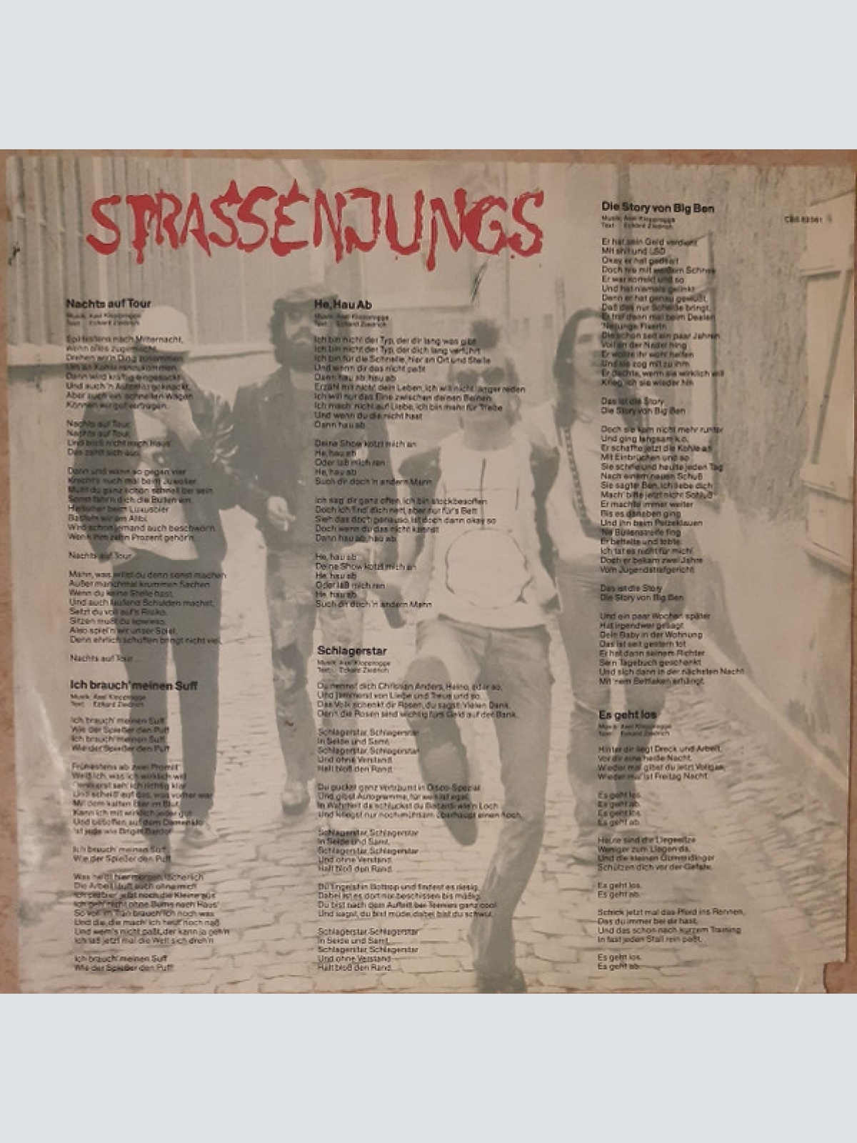 Vinyl / Strassenjungs - Dauerlutscher