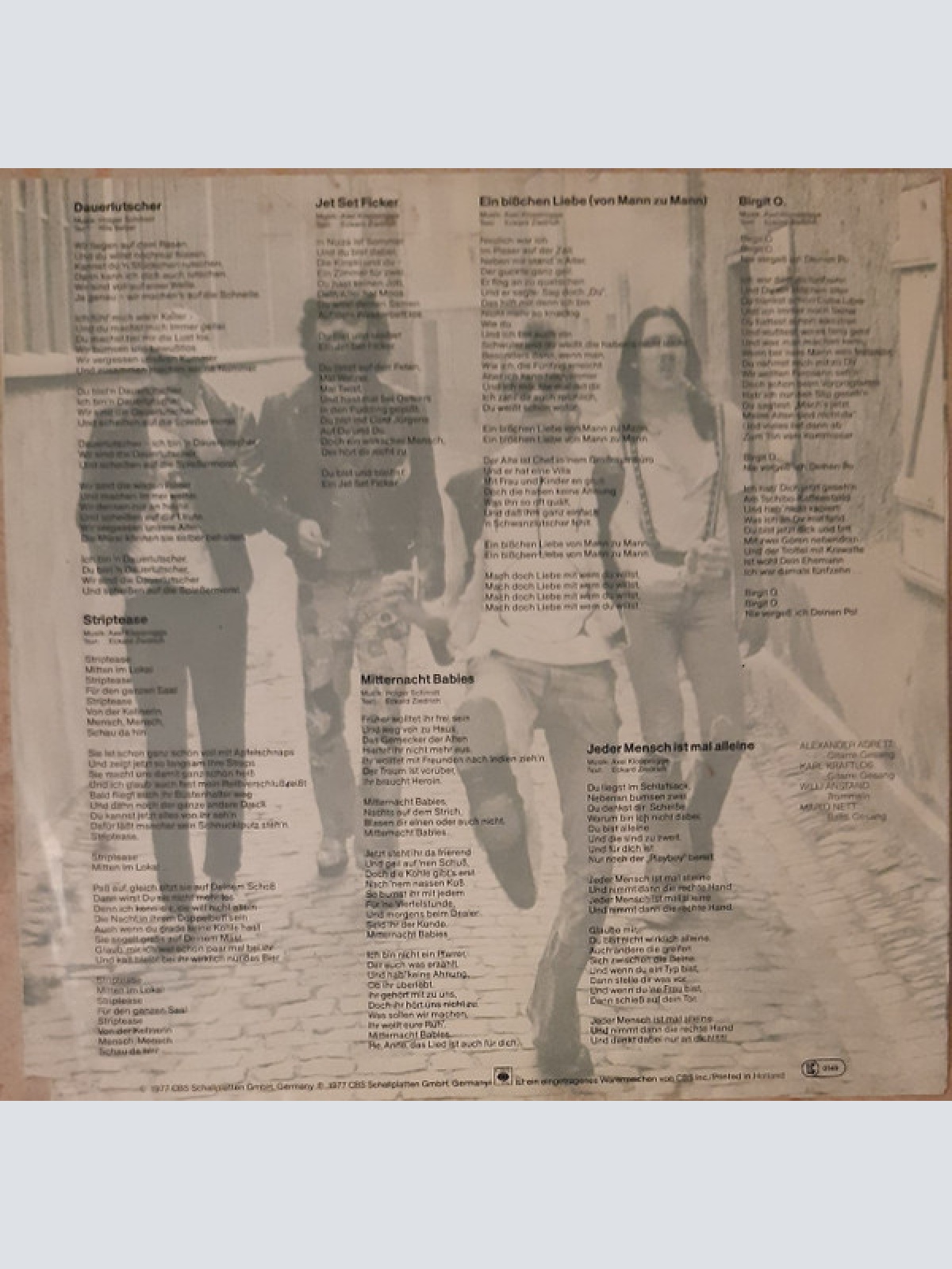 Vinyl / Strassenjungs - Dauerlutscher