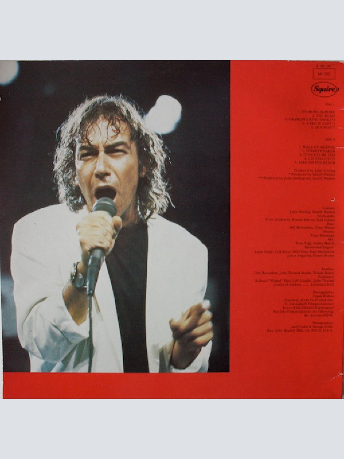 Vinyl / Eric Burdon Band - Music For Film / Musique Pour Film "Comeback"