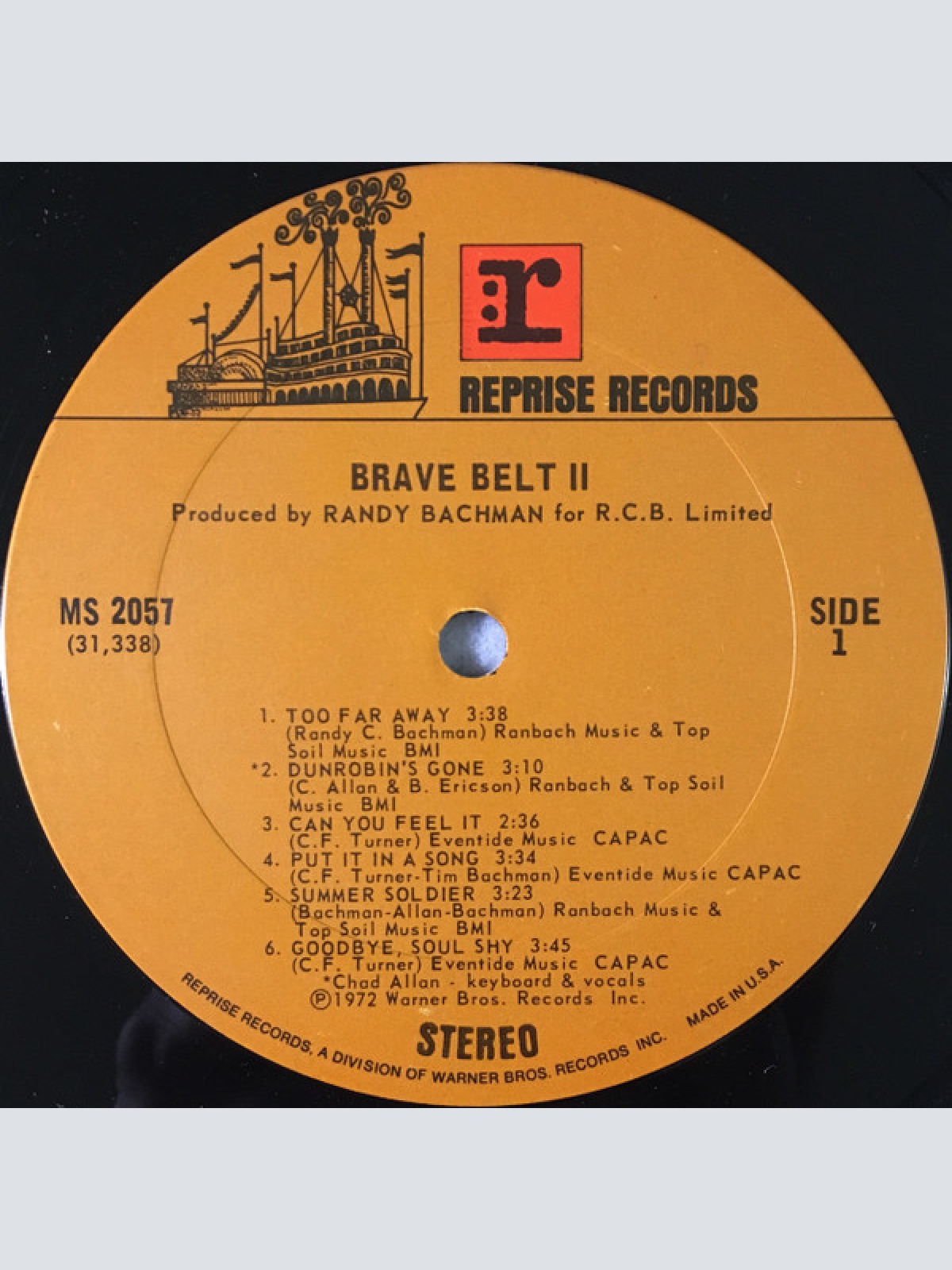 Vinyl / Brave Belt - Brave Belt II