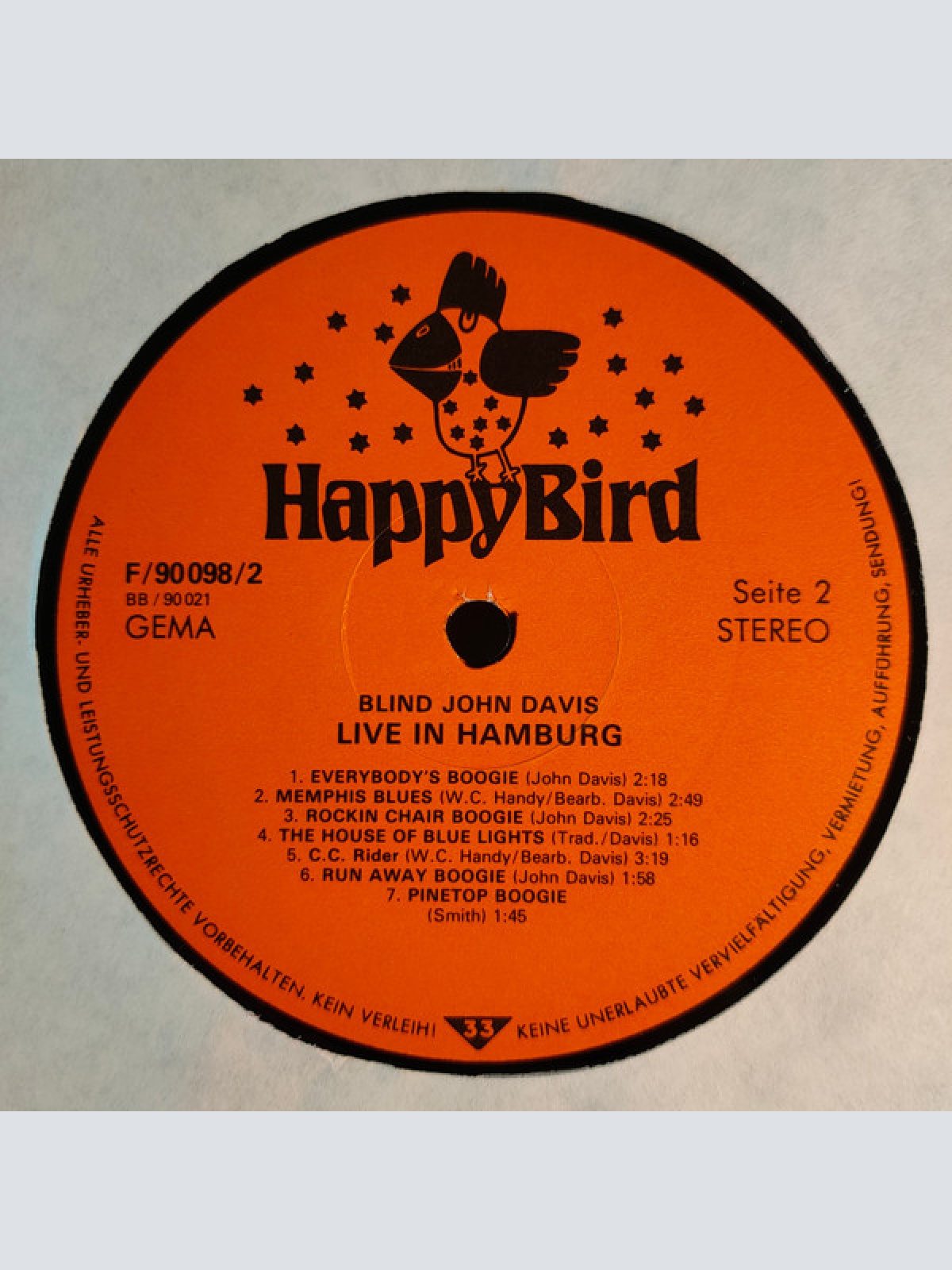 Vinyl / Various - The Blues Legend Vol. 2