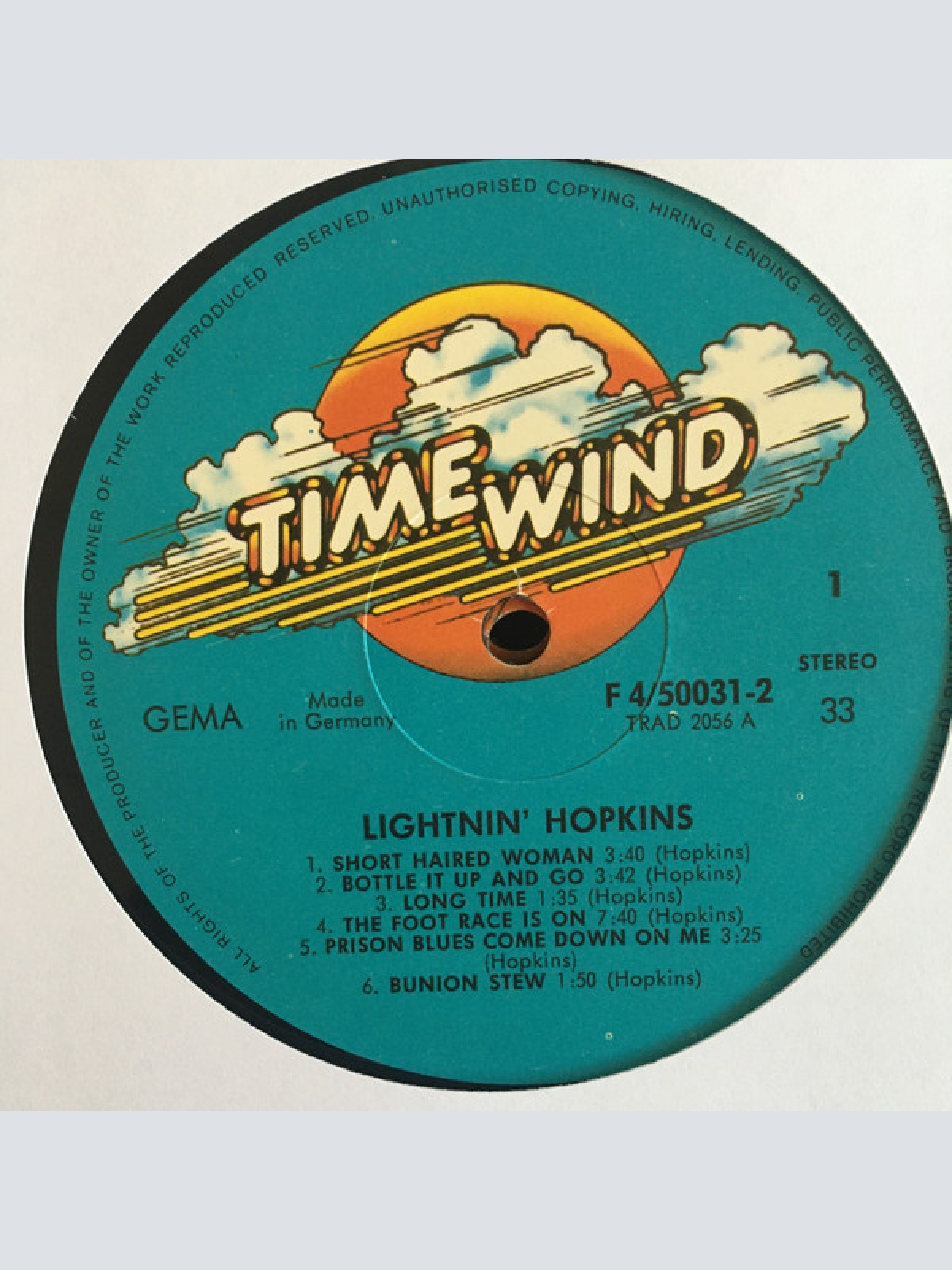 Vinyl / John Lee Hooker, Lightnin' Hopkins, Leadbelly, Memphis Slim - The Blues Legend