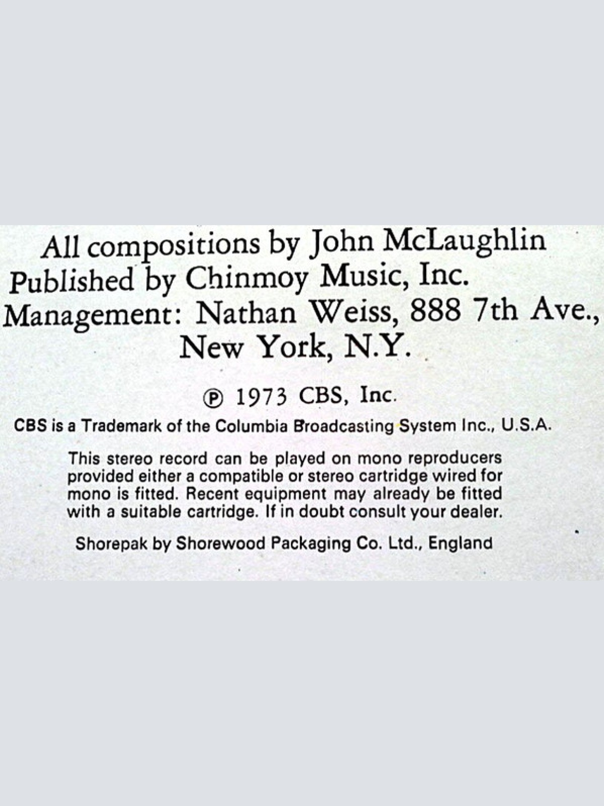 Vinyl / Mahavishnu Orchestra - Birds Of Fire