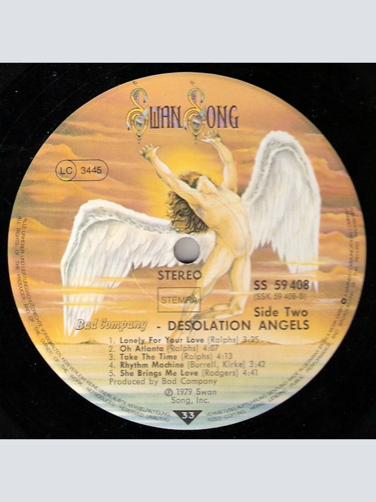 Vinyl / Bad Company (3) - Desolation Angels