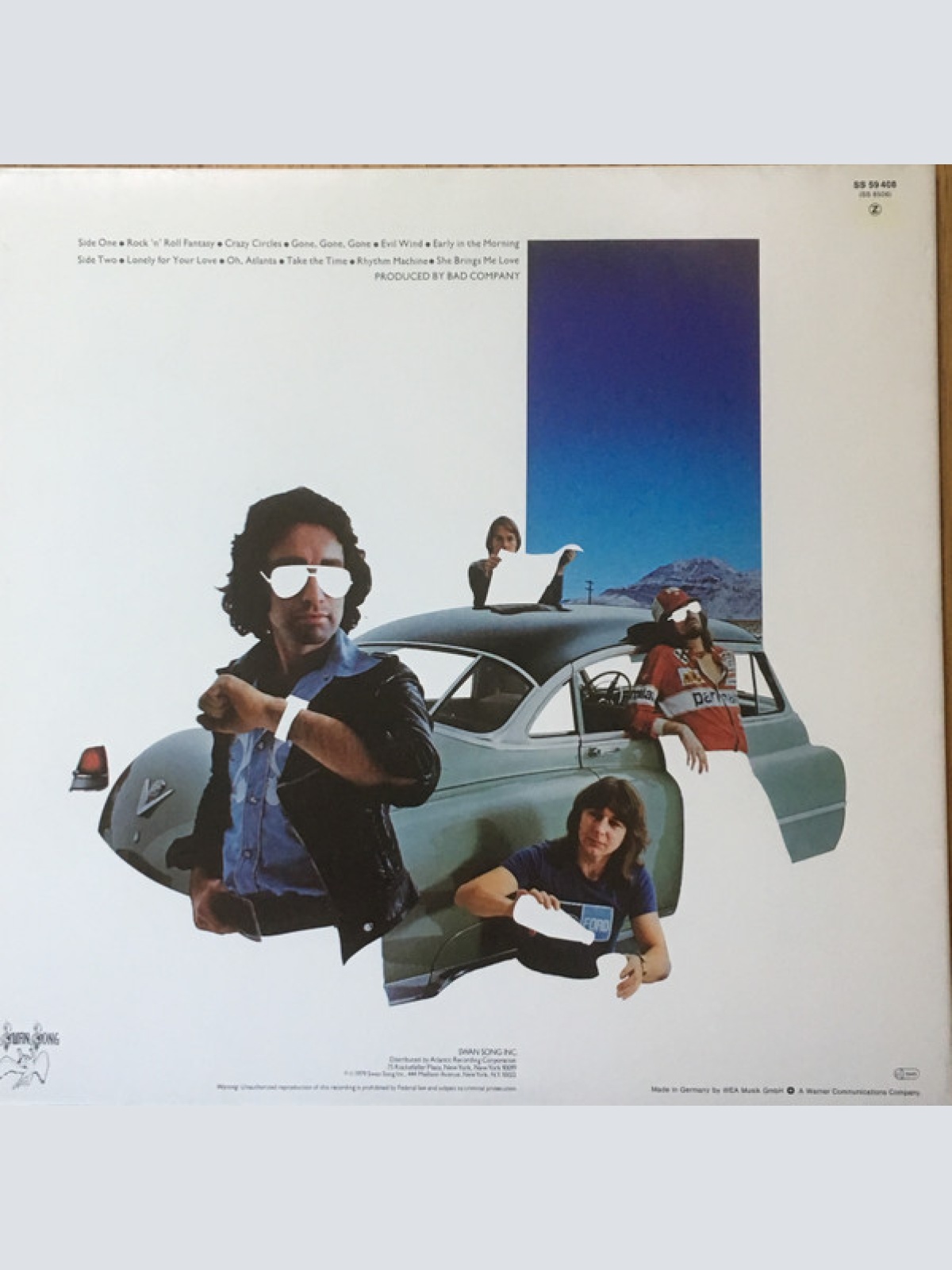 Vinyl / Bad Company (3) - Desolation Angels