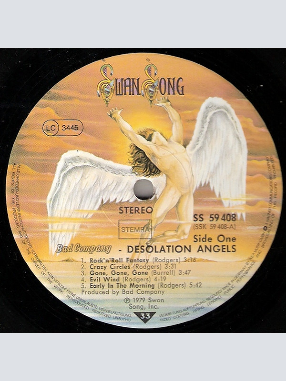 Vinyl / Bad Company (3) - Desolation Angels