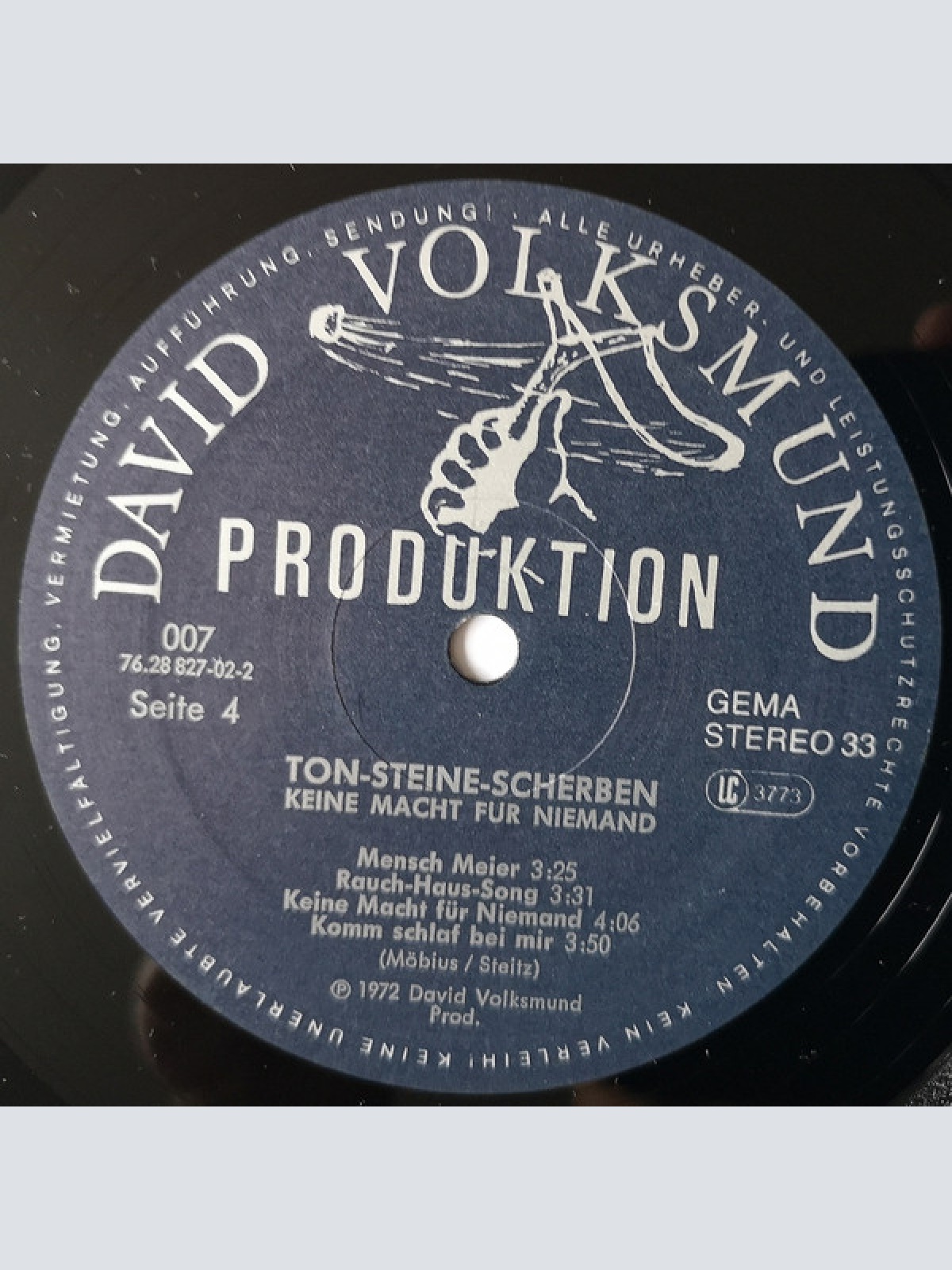 Vinyl / Ton Steine Scherben - Keine Macht Für Niemand