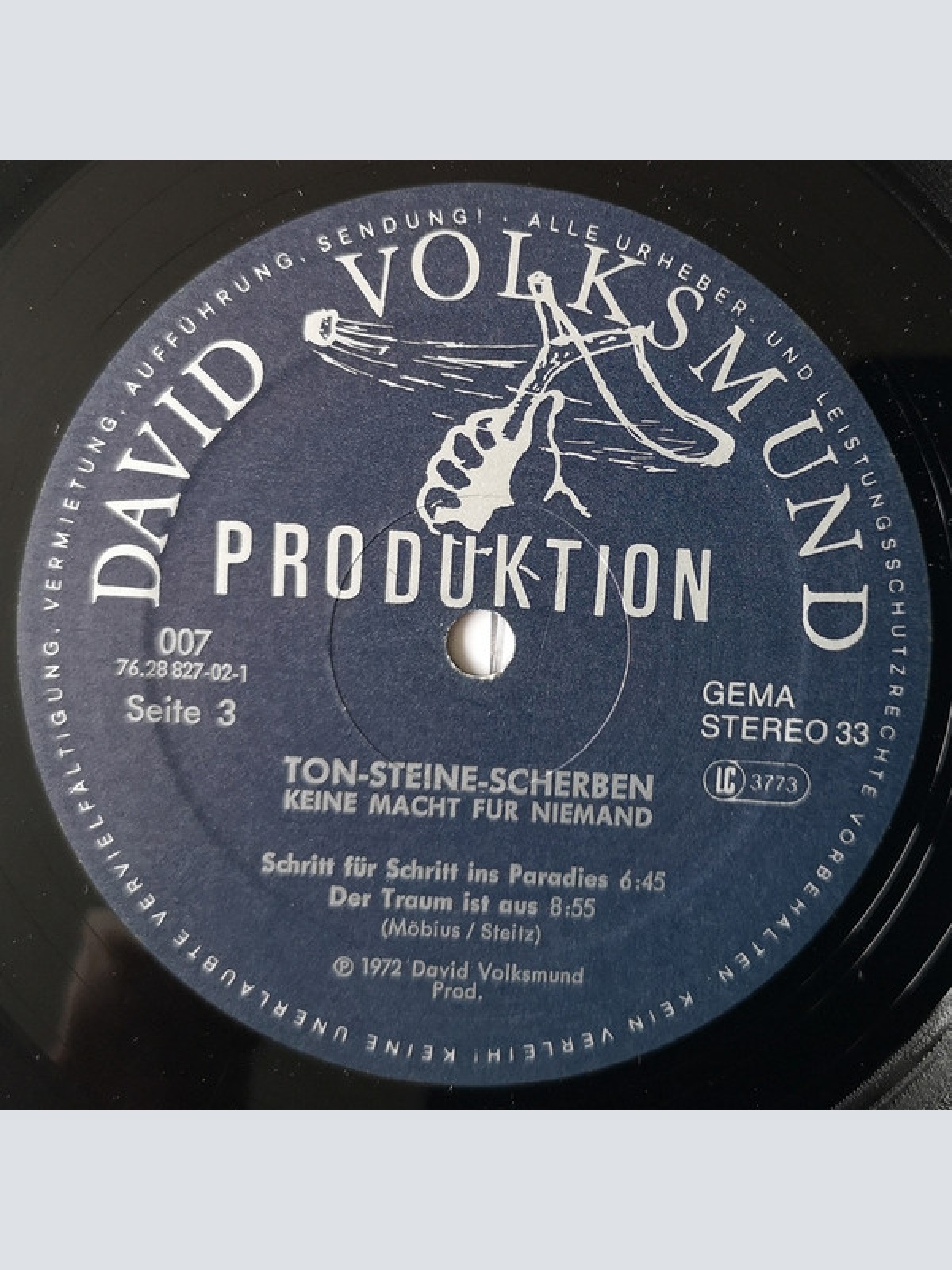 Vinyl / Ton Steine Scherben - Keine Macht Für Niemand