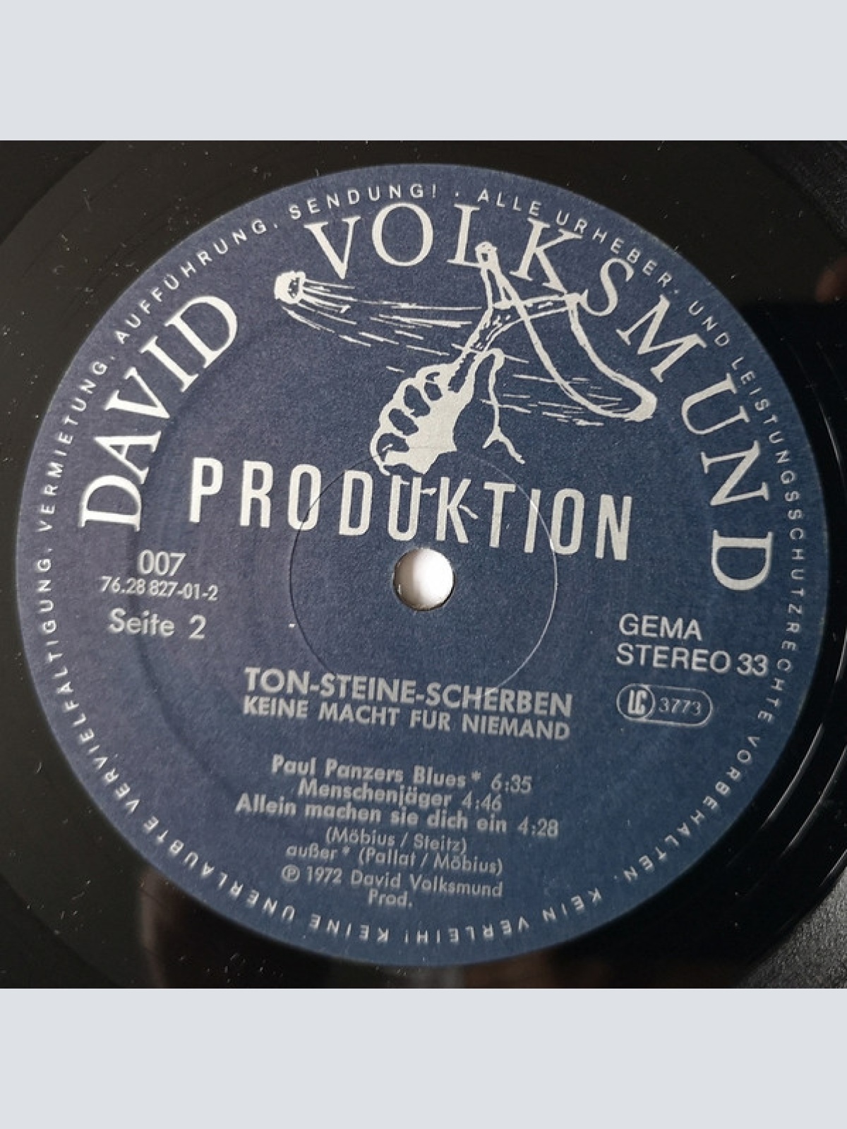 Vinyl / Ton Steine Scherben - Keine Macht Für Niemand